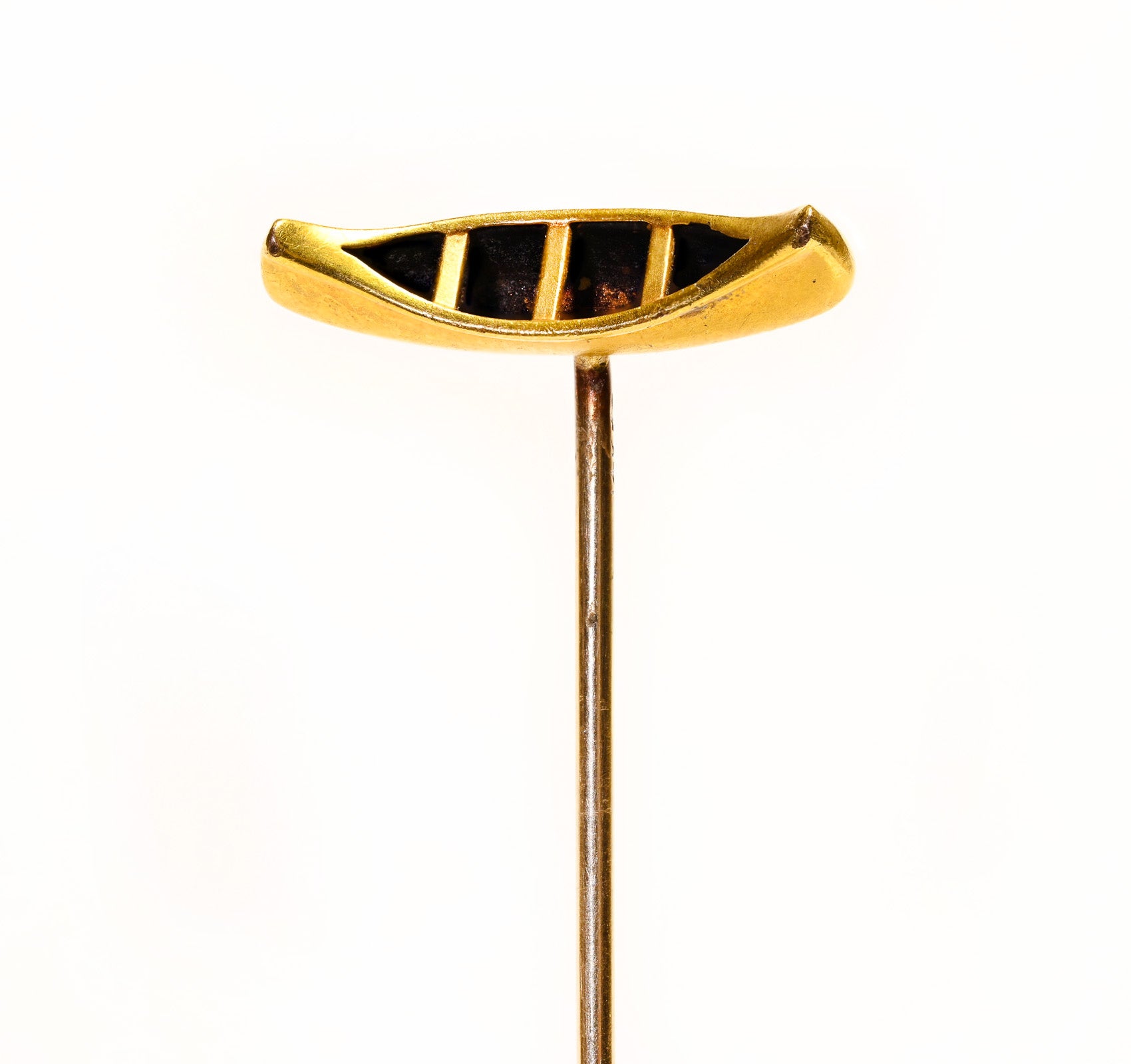 Carter Gough & Co. Gold Canoe Stick Pin