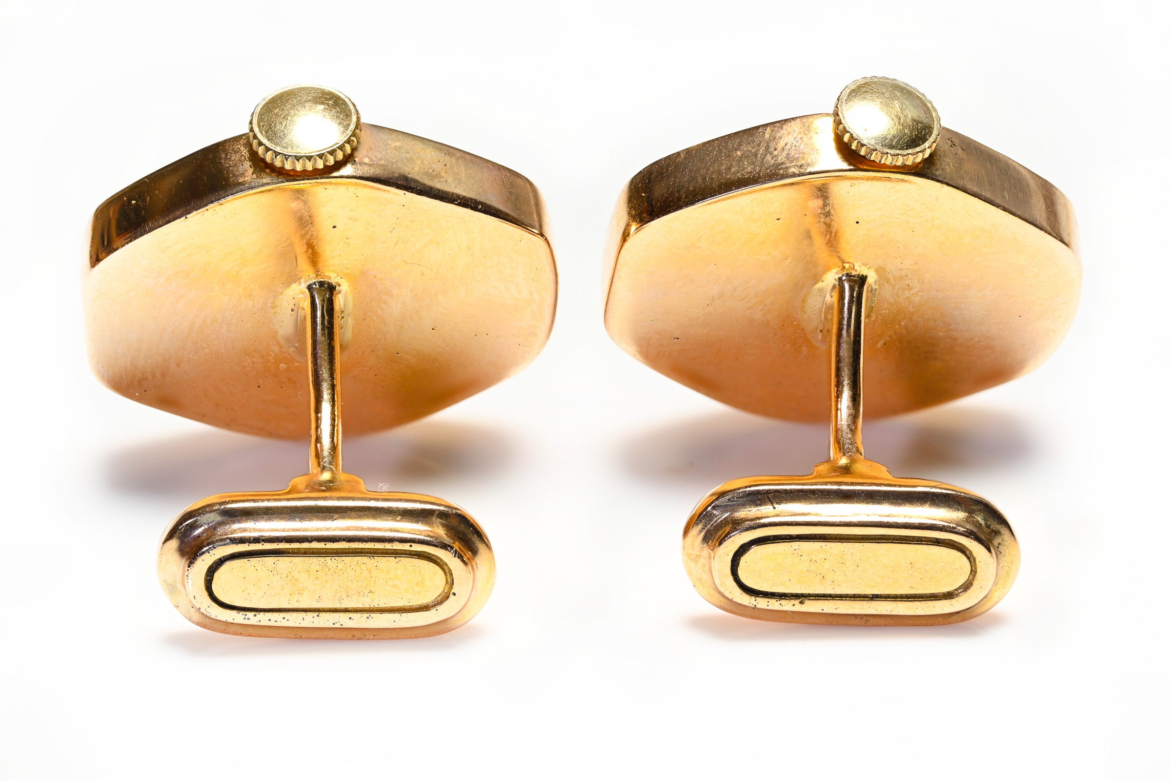 Cellini 18K Gold Watch Movement Cufflinks