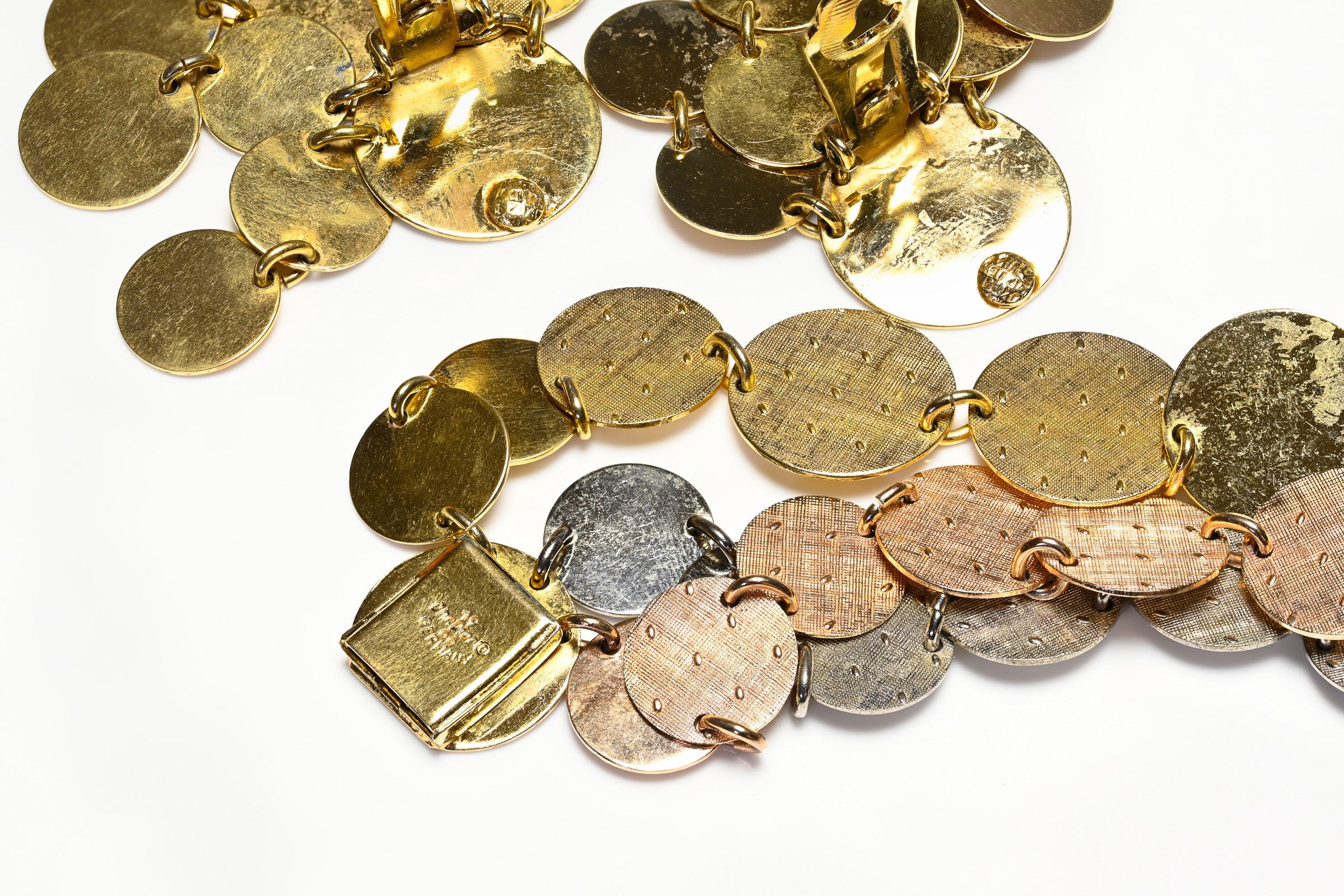 Christian Dior Paris 1966 Henkel & Grosse Coin Earrings