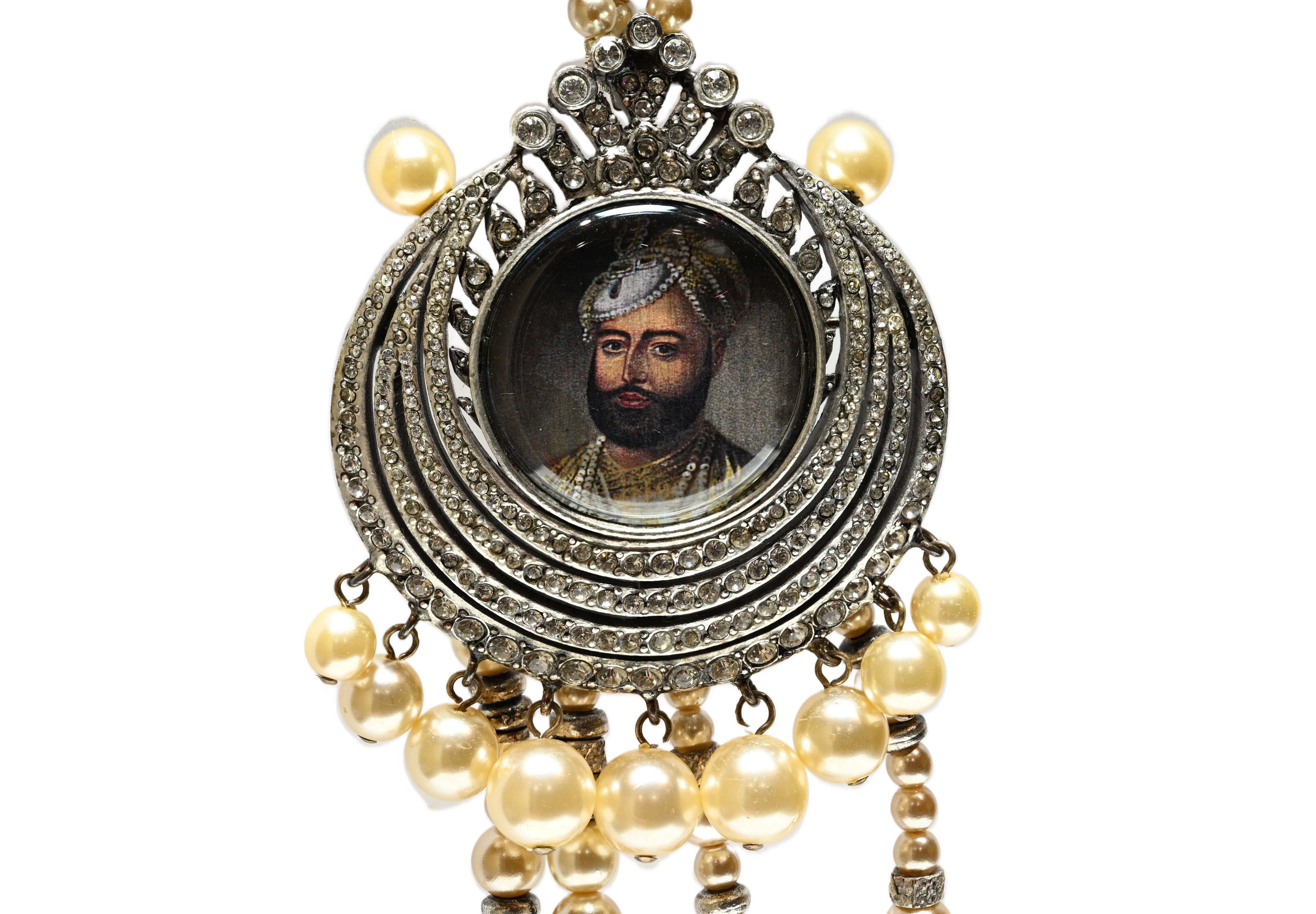 Christian Dior Spring 1998 Galliano Maharaja Style Pearl Sautoir Neckl