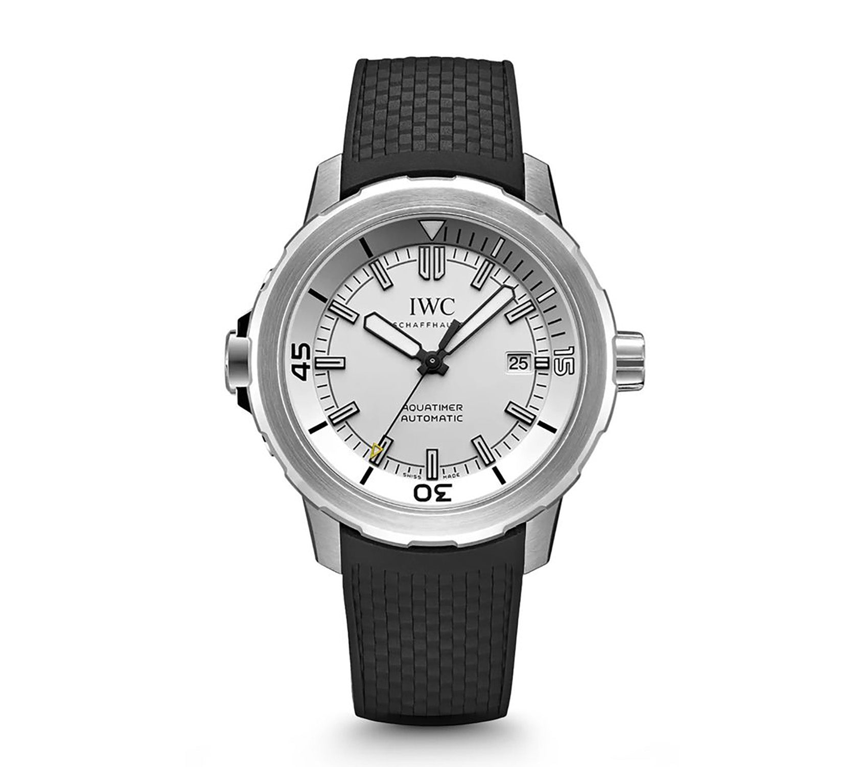 IWC Aquatimer Automatic Silver Dial Men's Watch
