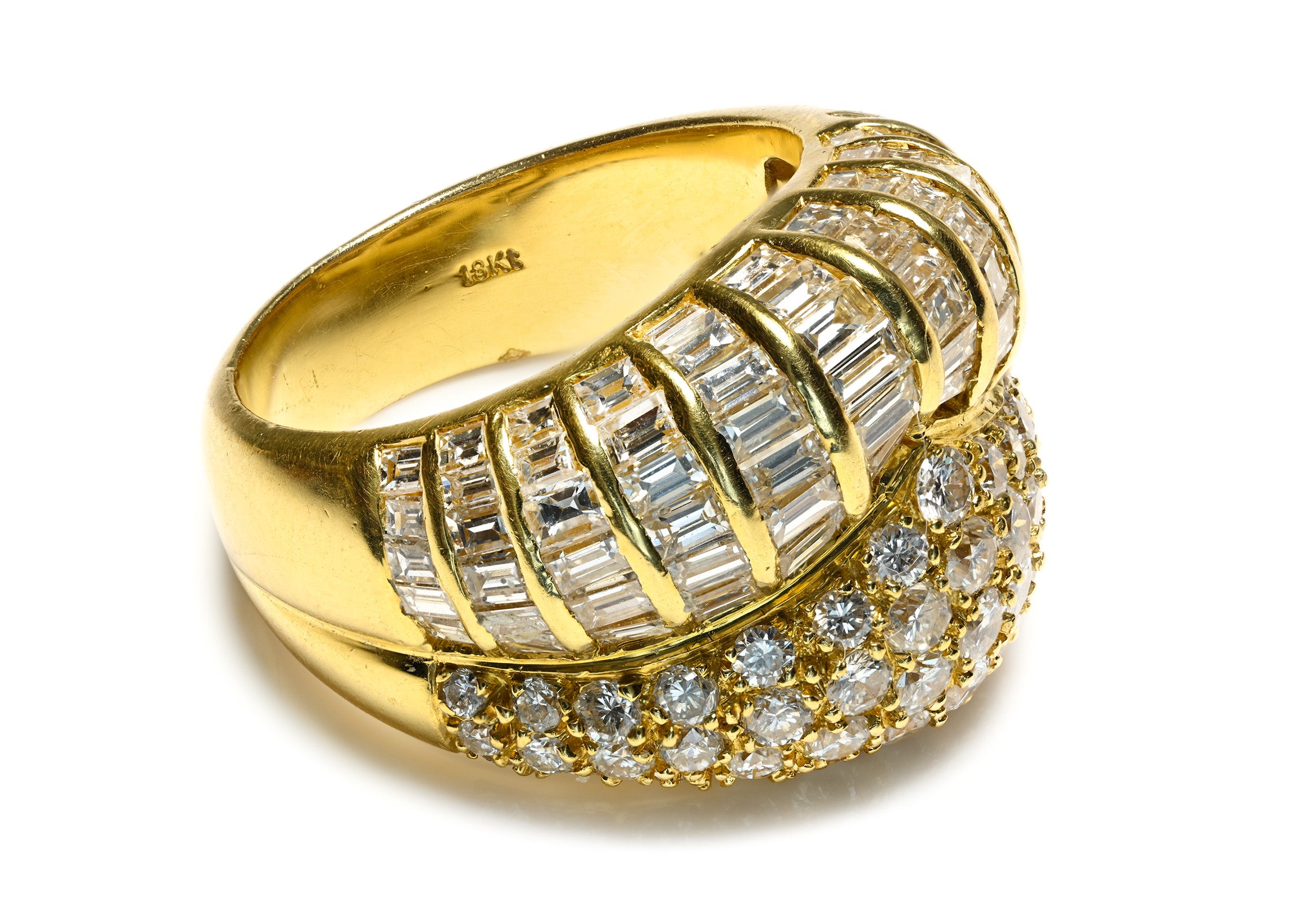 Marina B 18Kt Gold Diamond Ring 
