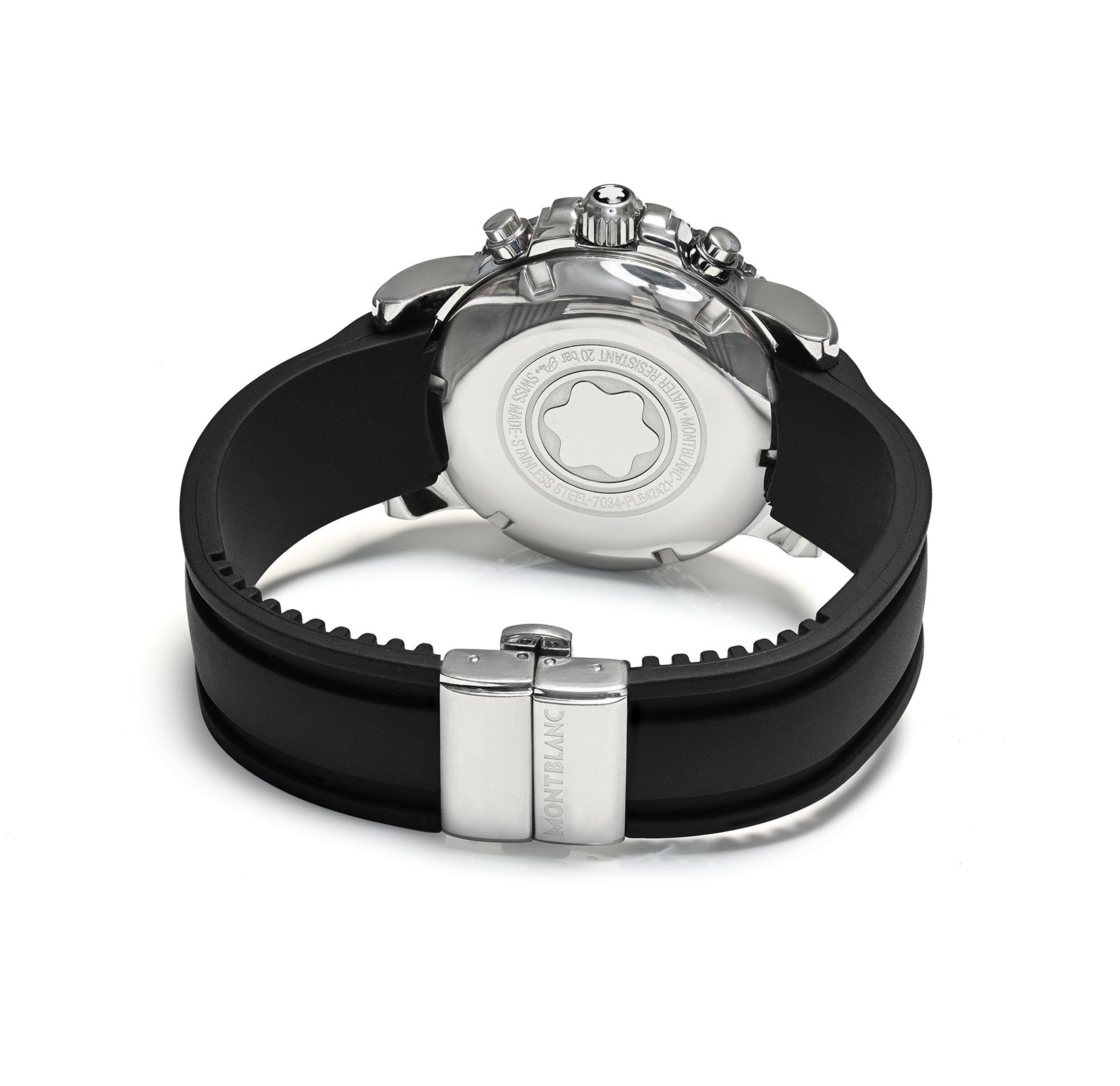 Montblanc Sport Chronograph Automatic Men’s Watch Ref. 7034 Back 