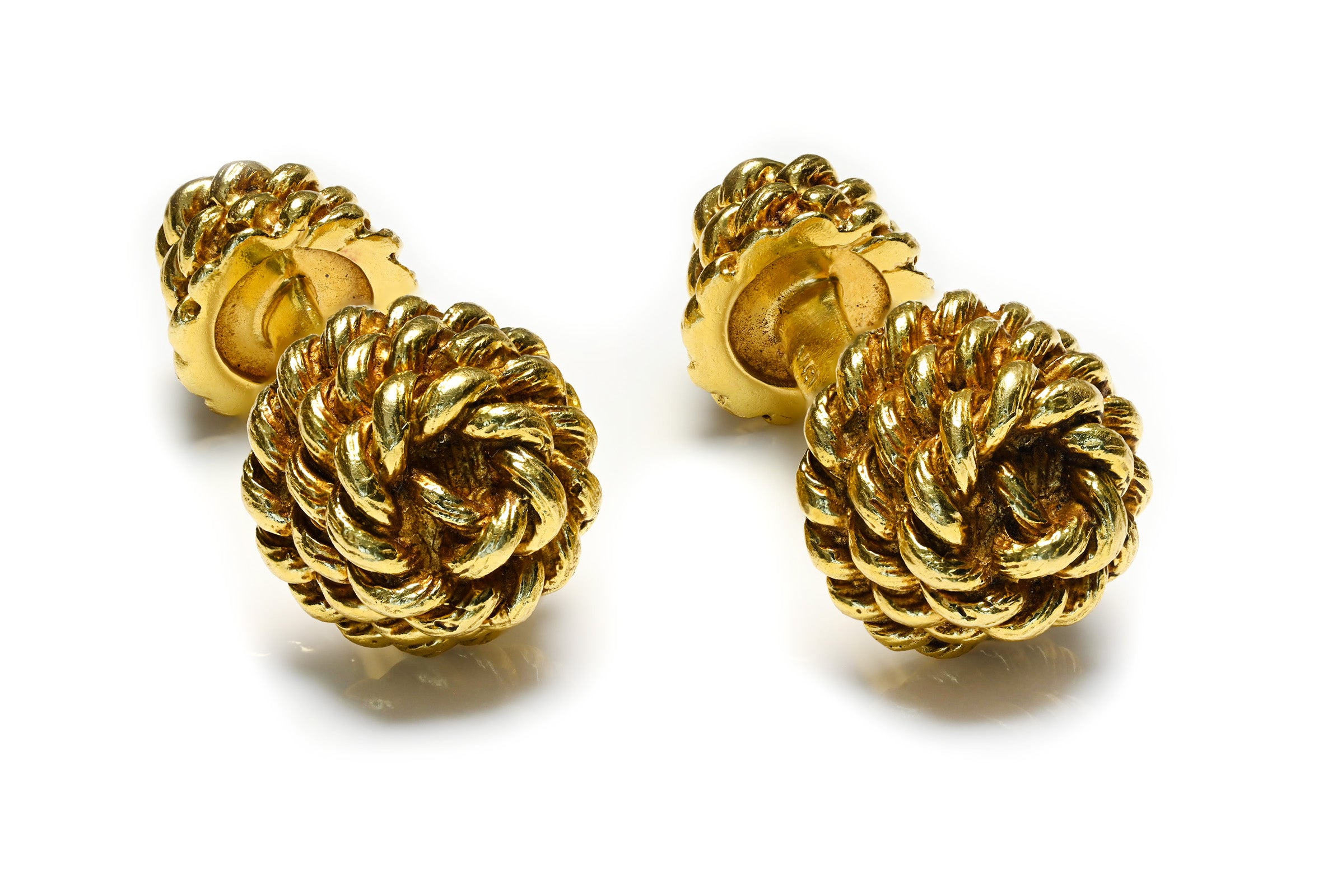Tiffany Co 18K Gold Cufflinks Georges Lenfant 