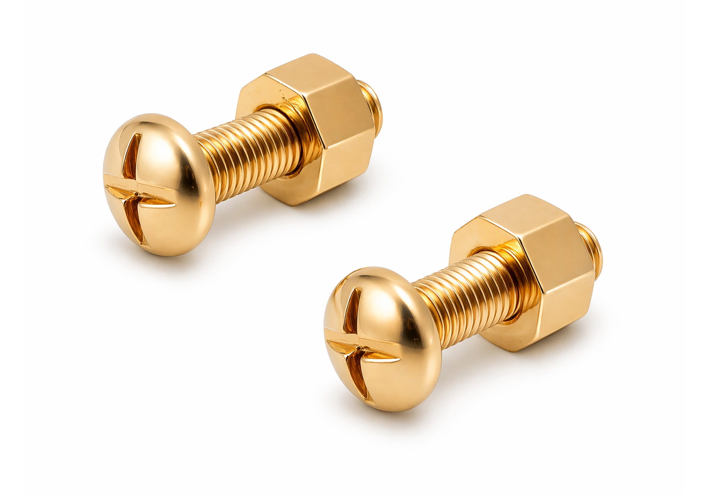 Vintage Tiffany & Co. Nut Bolt Cufflinks Gold