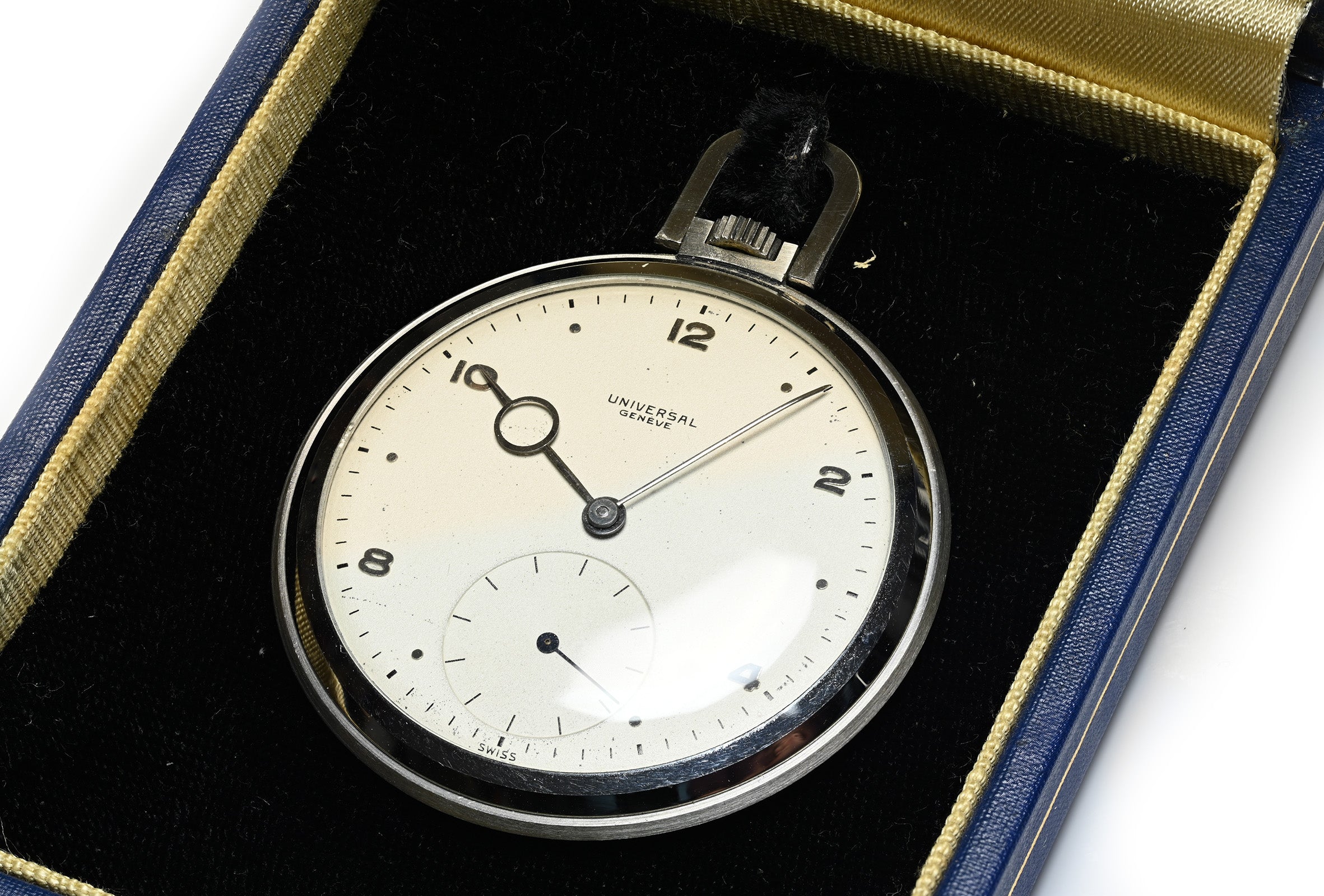 Universal Genève Vintage Pocket Watch with  Box
