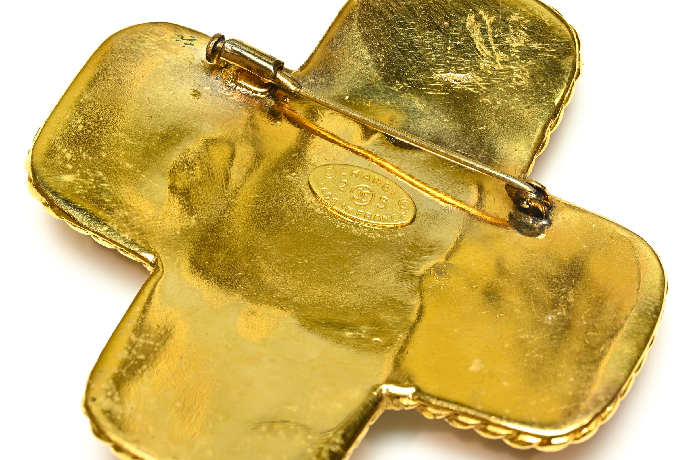 ラスト１点【CHANEL】vintage broach Vintage_Chanel_Paris_Maison_Gr