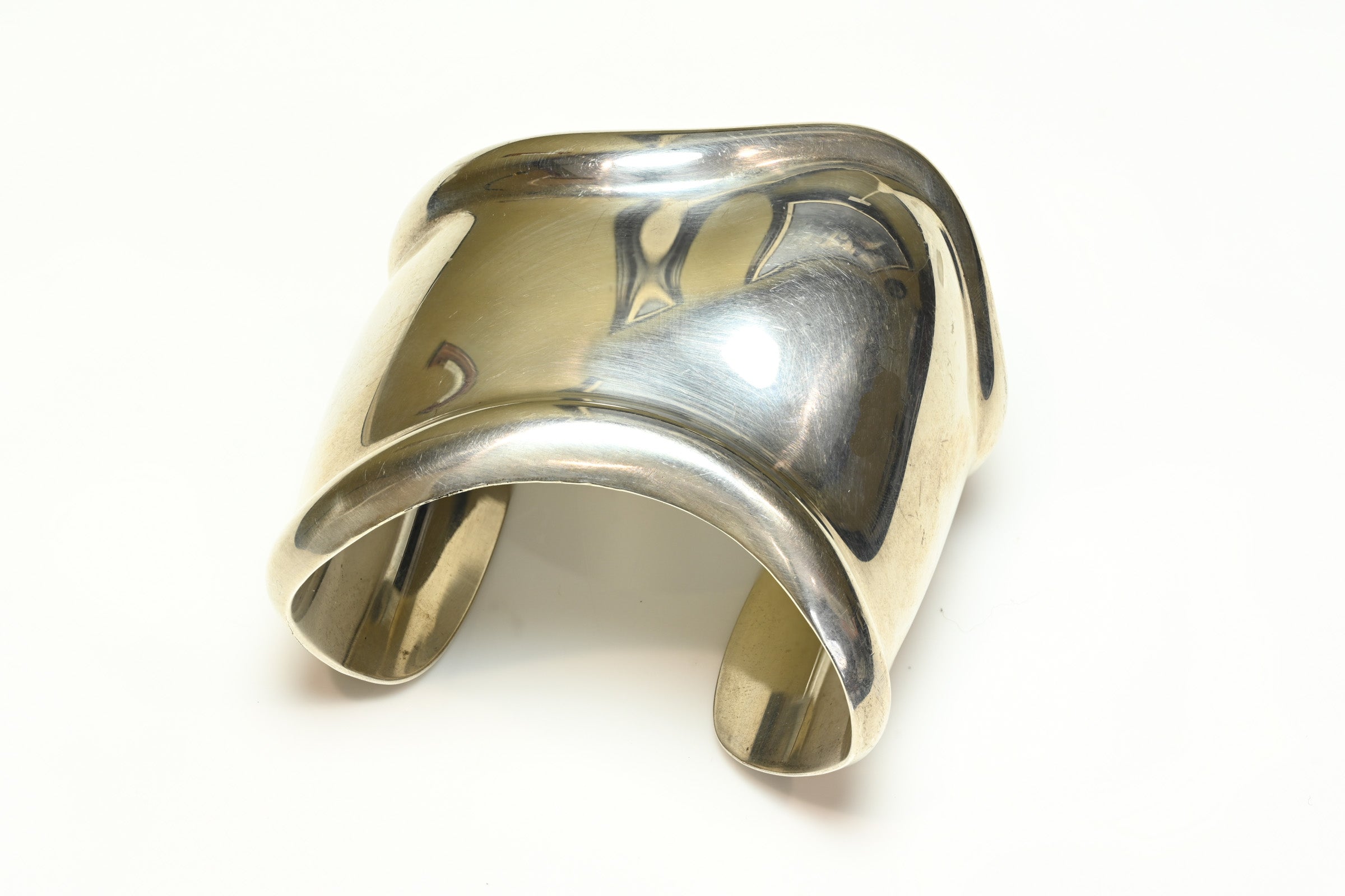 Vintage Tiffany & Co Elsa Peretti Sterling Bone Right Cuff Bracelet