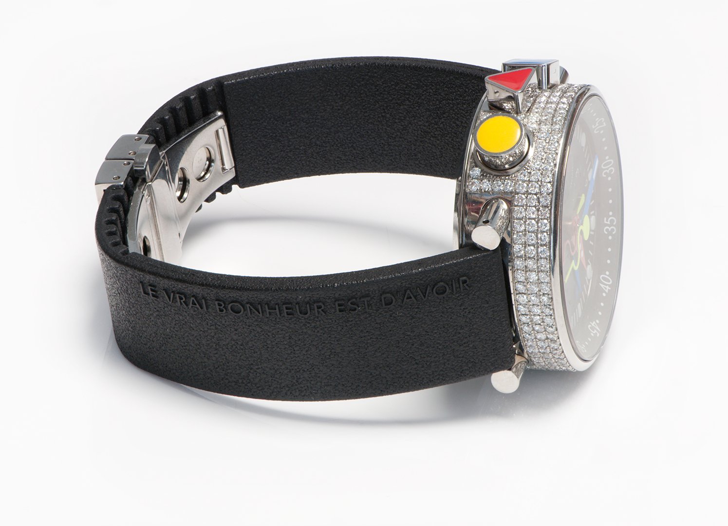 Alain Silberstein Krono Bauhaus Diamond Automatic Watch