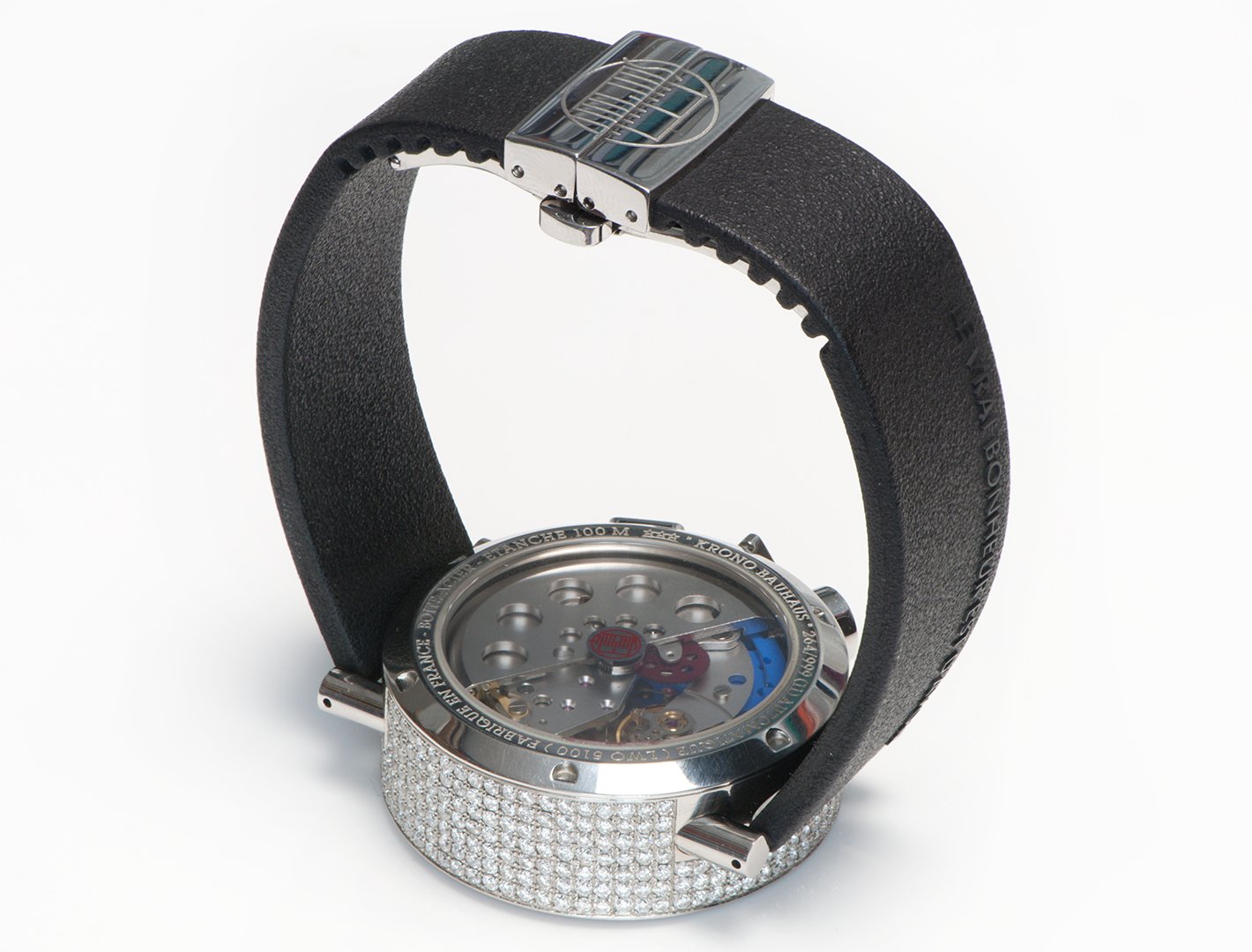 Alain Silberstein Krono Bauhaus Diamond Automatic Watch