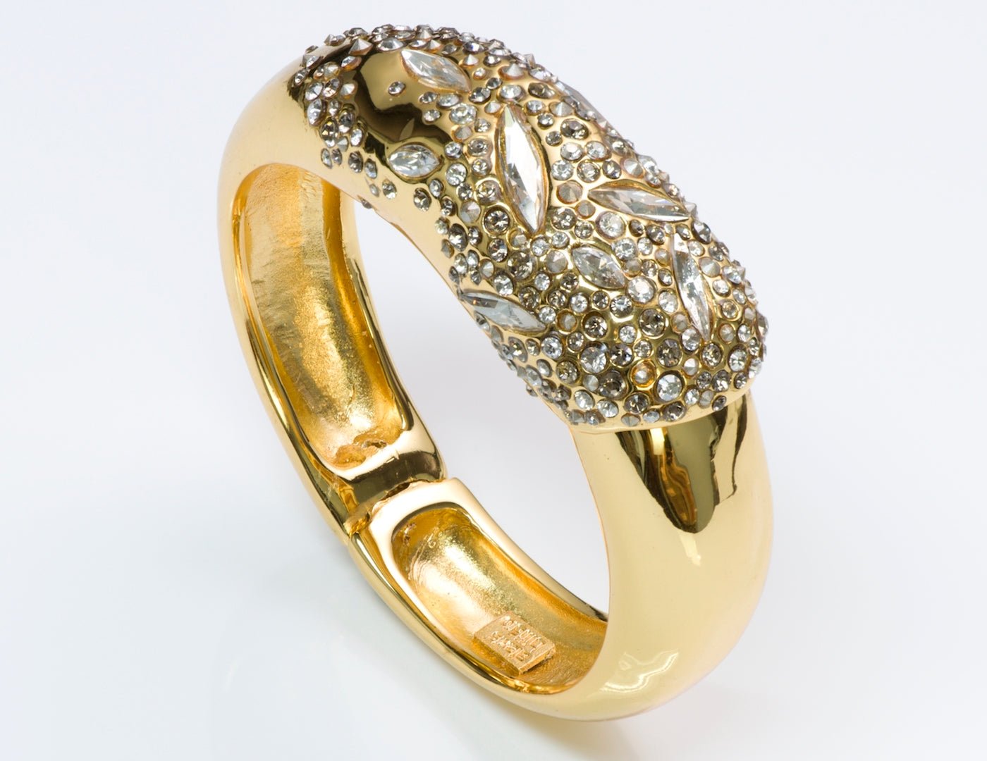 Alexis Bittar Crystal Bangle Bracelet - DSF Antique Jewelry