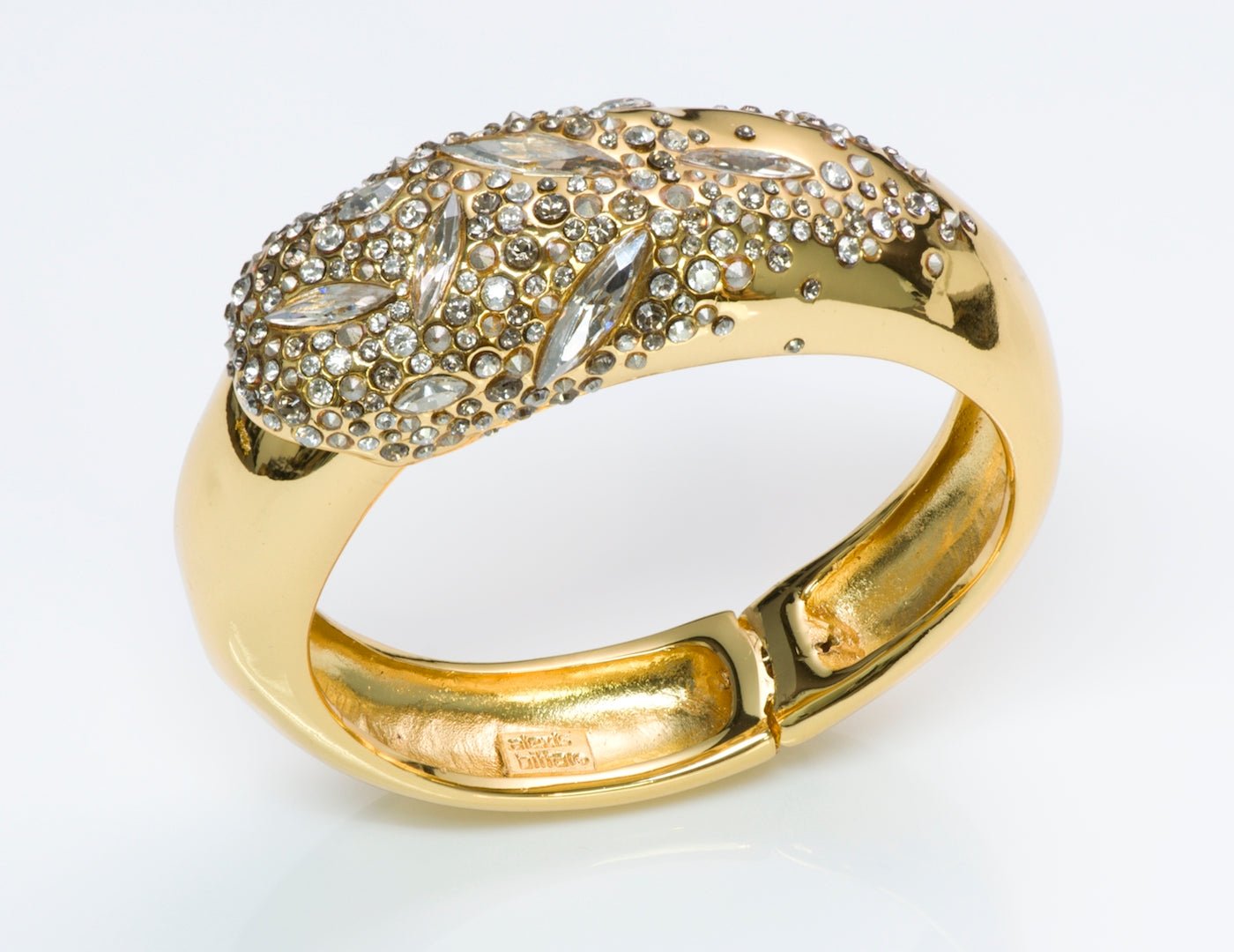 Alexis Bittar Crystal Bangle Bracelet - DSF Antique Jewelry