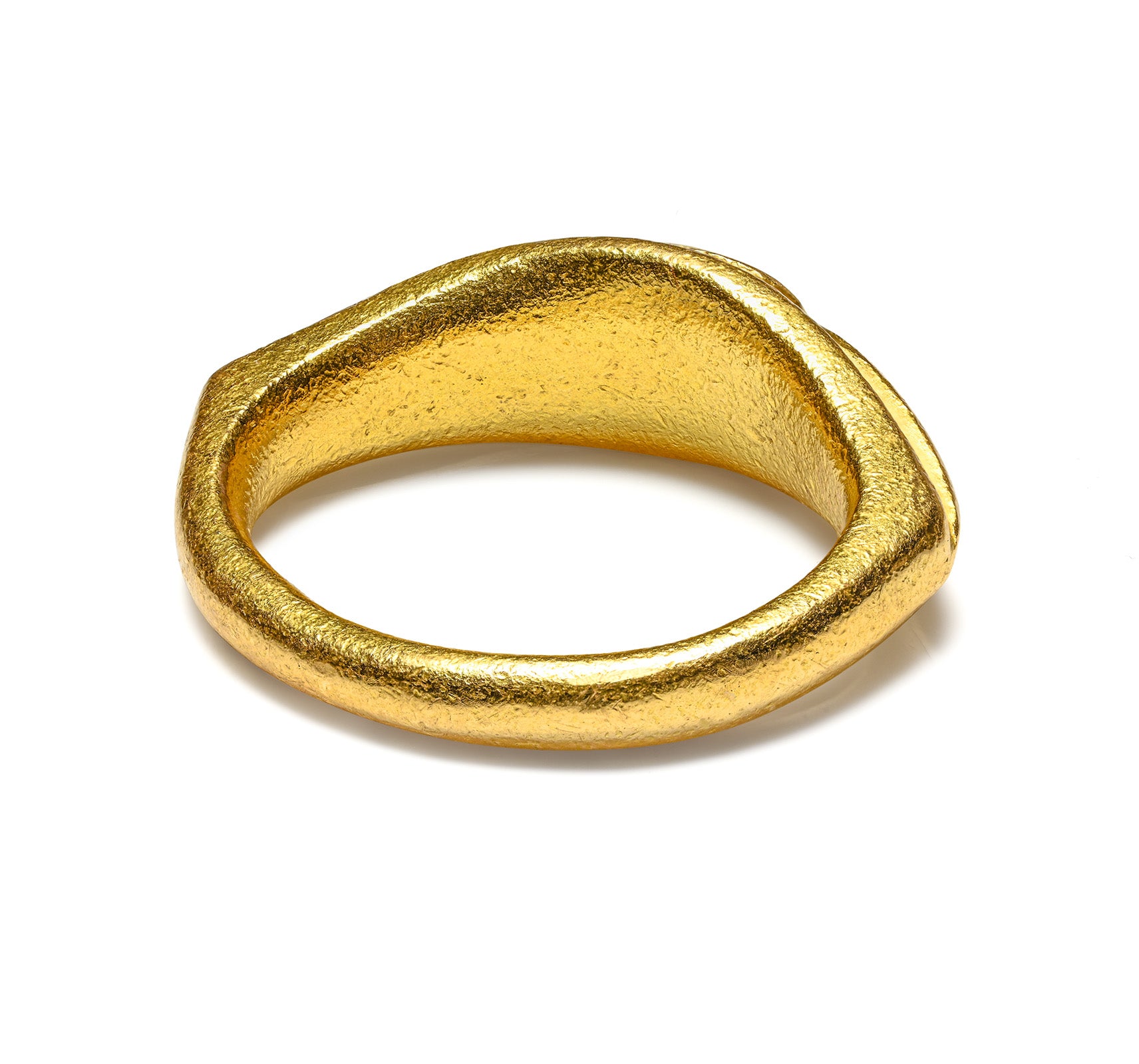 Ancient Roman Gold Garnet Ring