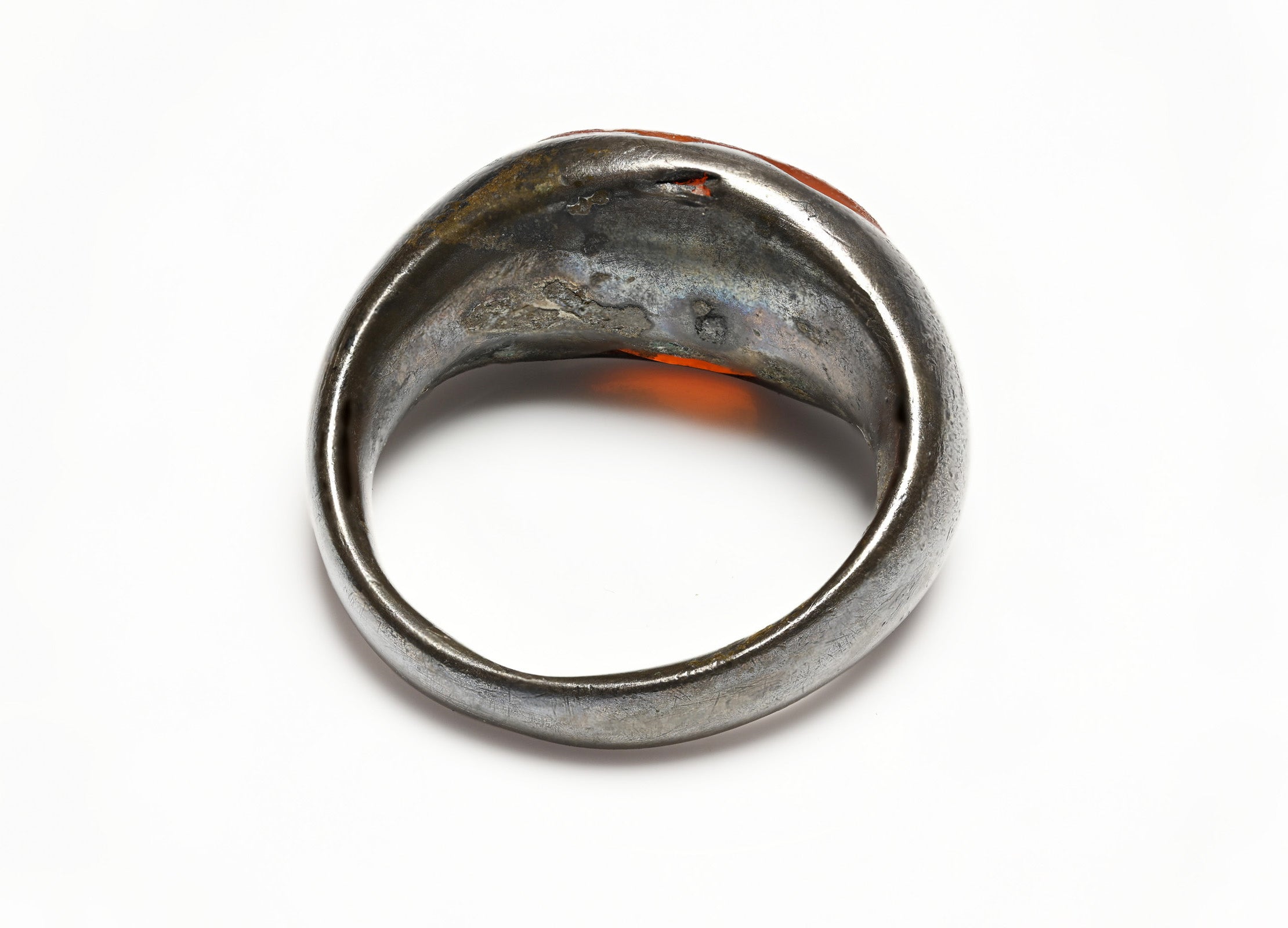 Ancient Roman Silver Intaglio Ring