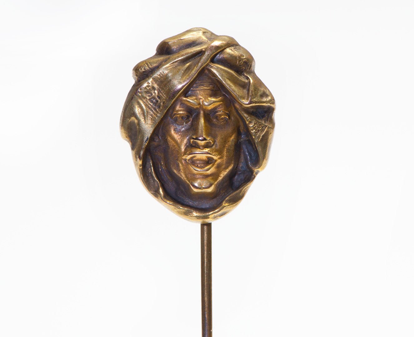 Antique Arabian Genie Gold Stick Pin
