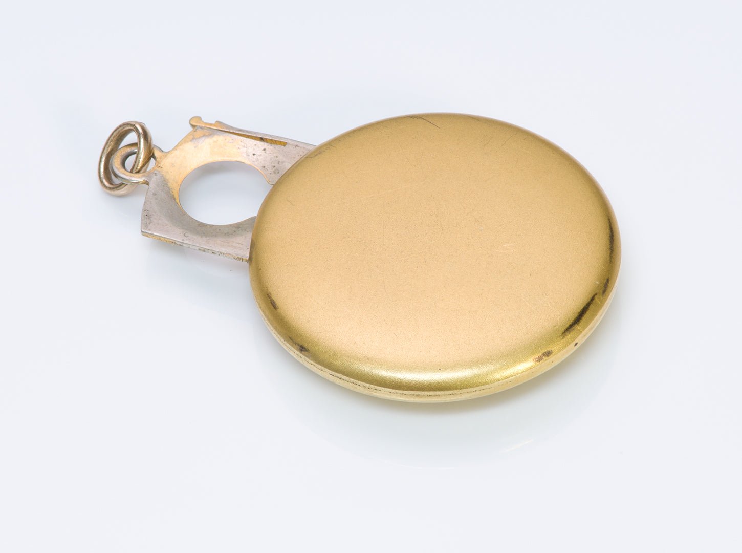 Antique Art Nouveau Gold Cigar Cutter Fob Pendant - DSF Antique Jewelry