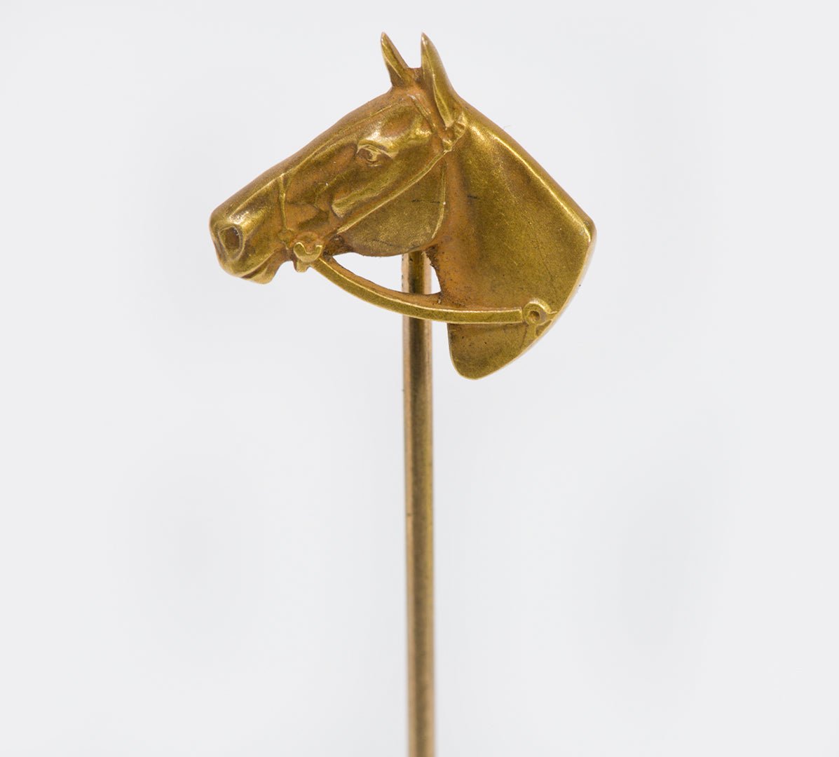 Antique Art Nouveau Gold Horse Stick Pin