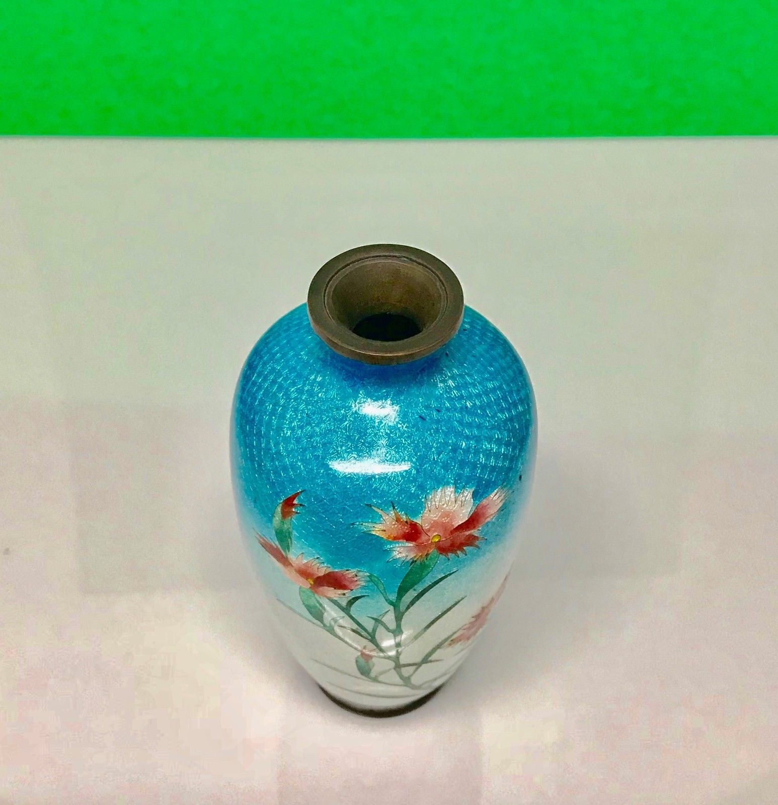 Antique Asian Cloisonne Vase