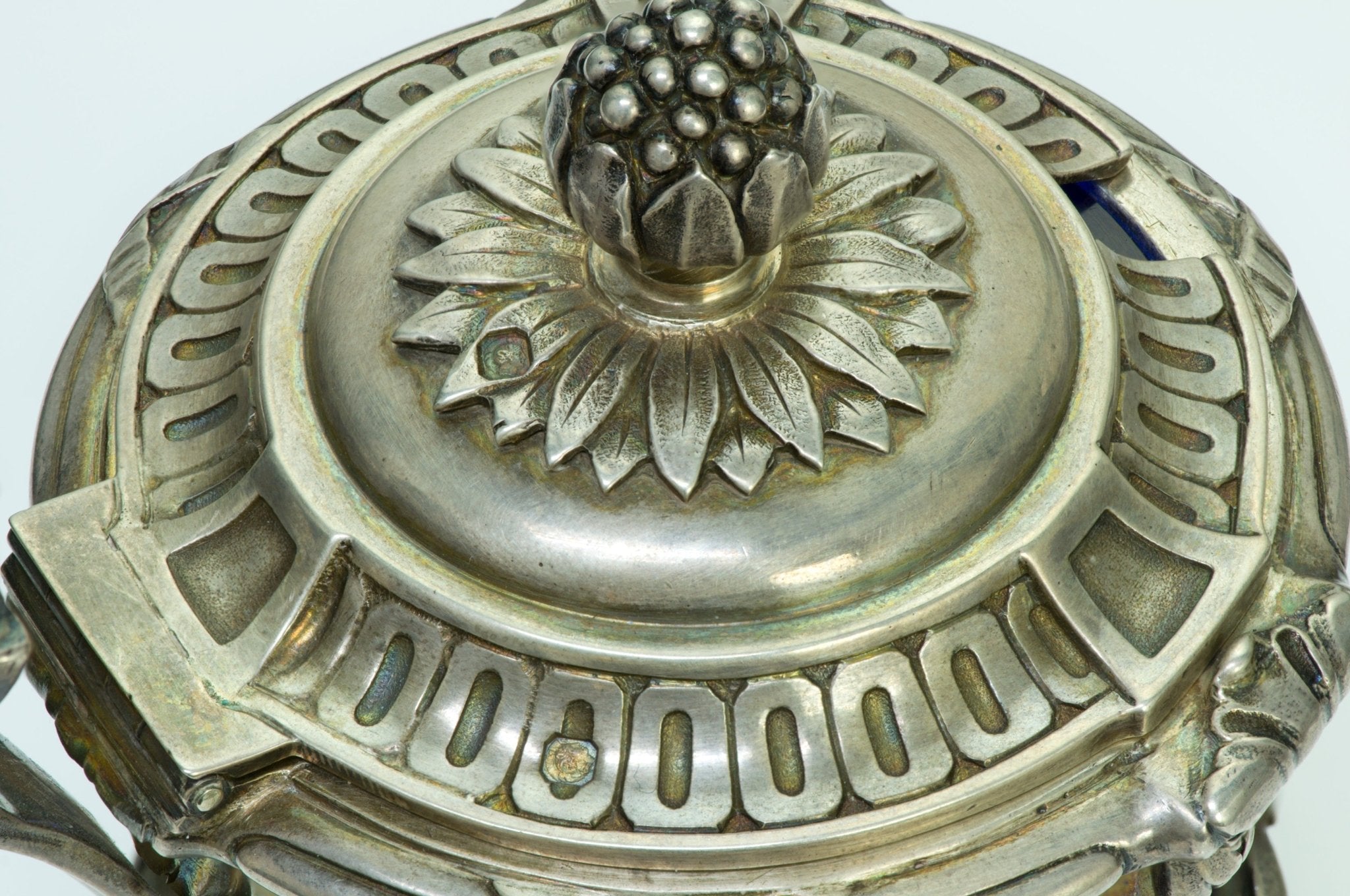 Antique Boin Taburet Paris Silver Condiment Pot - DSF Antique Jewelry