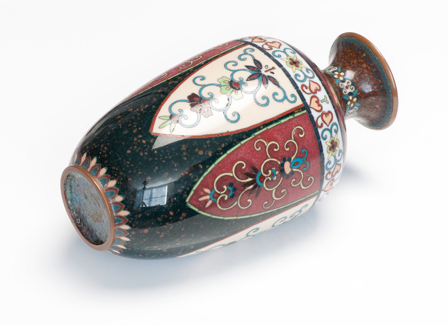 Antique Cloisonne Vase - DSF Antique Jewelry
