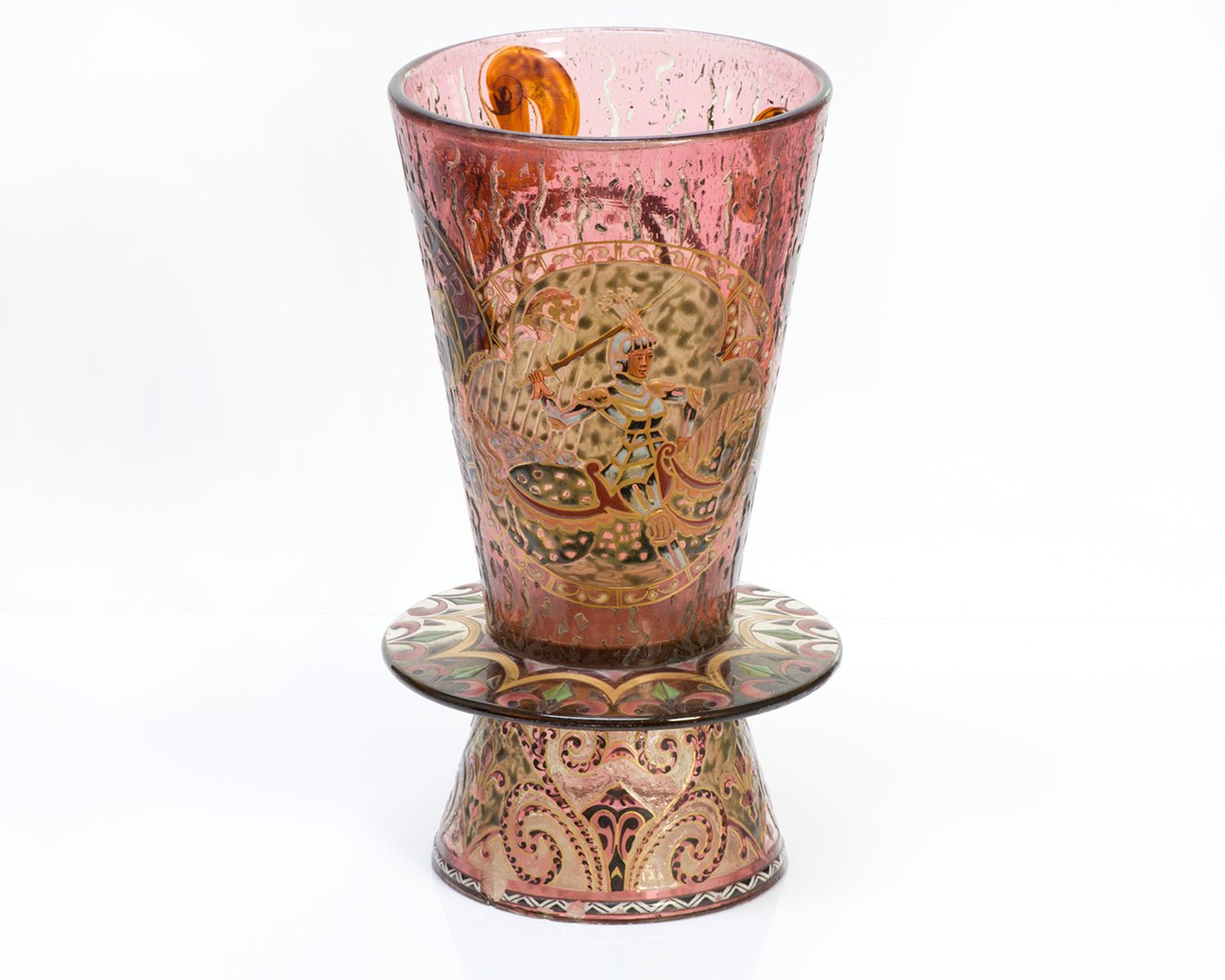 Antique Emile Gallé Glass Vase