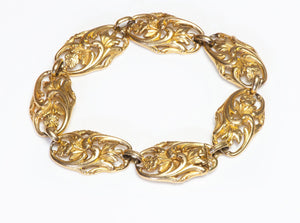 Antique French 18K Yellow Gold Bracelet