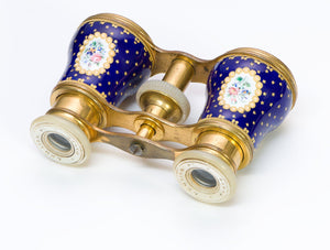 Antique French Lemaire Opera Enamel Glasses