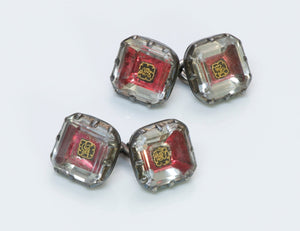 Antique Georgian 18th Century Stuart Crystal Cufflinks