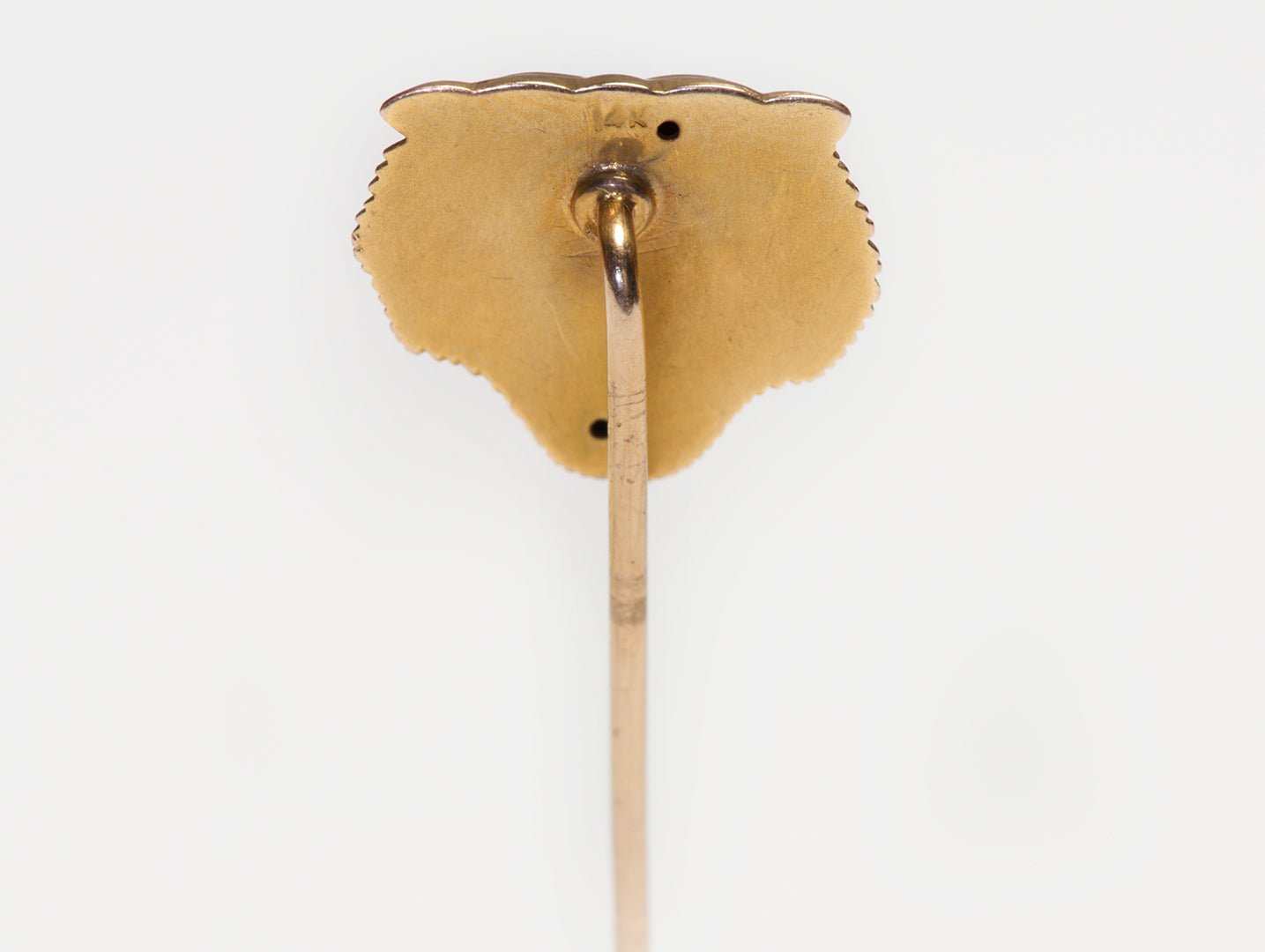 Antique Gold and Diamond Tiger Stickpin