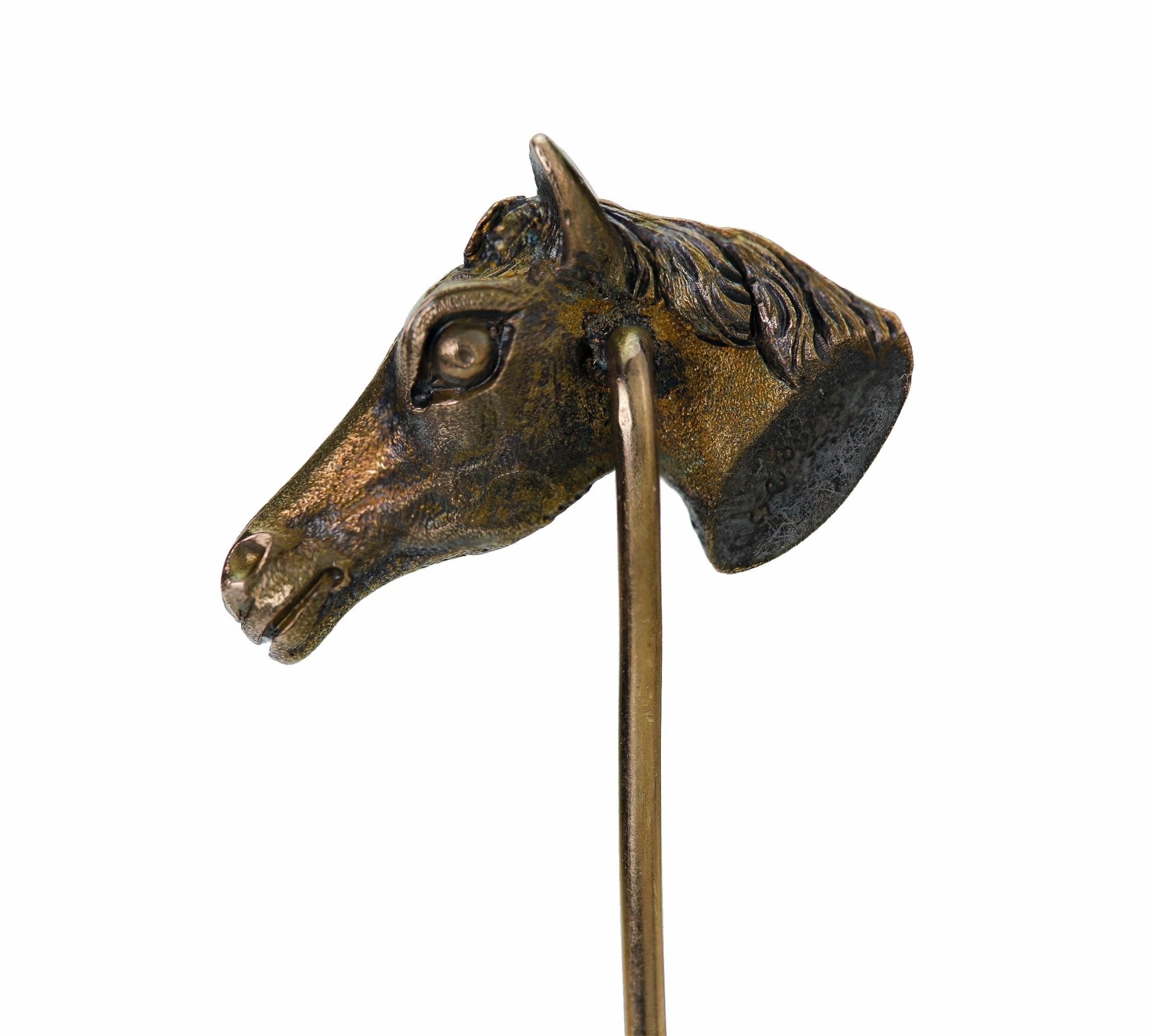 Antique Gold Horse Stick Pin