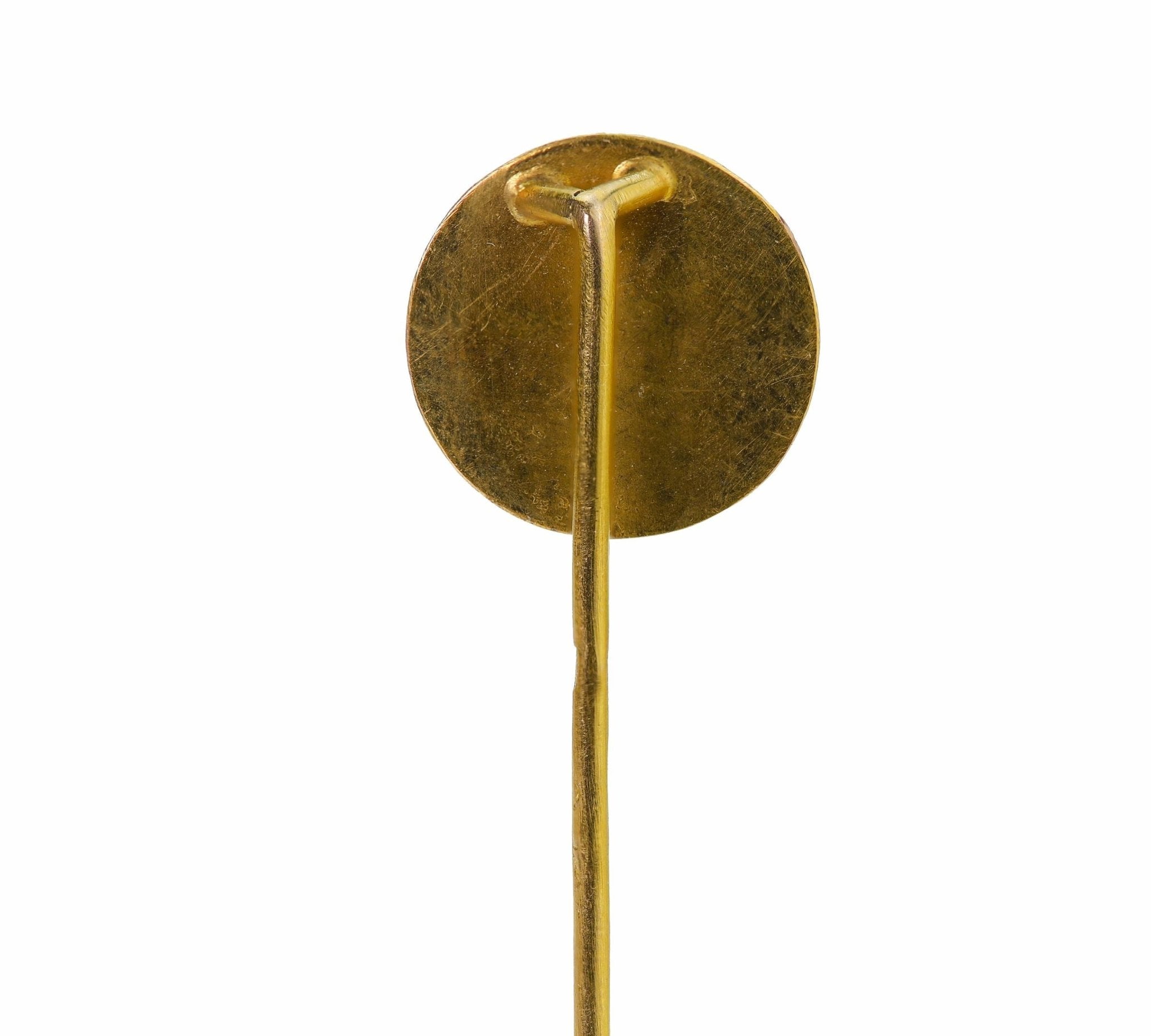 Antique Gold Jeanne d'Arc Stick Pin