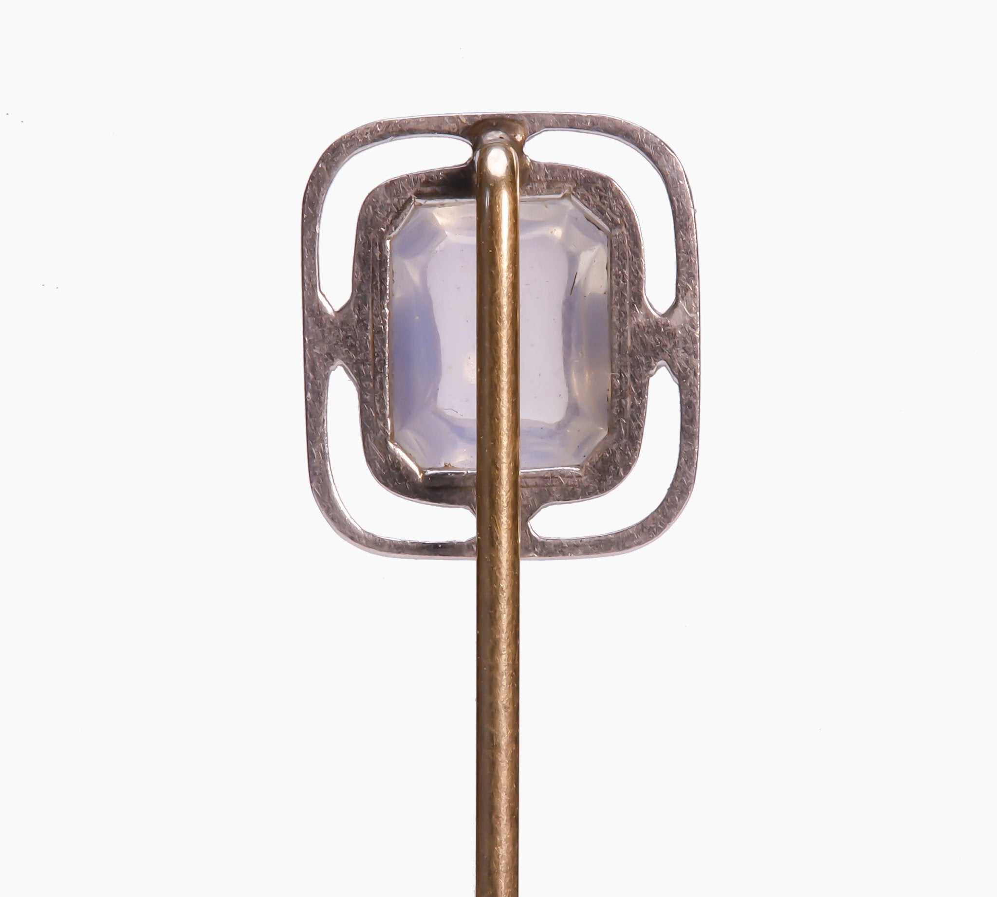 Antique Gold Moonstone Stick Pin