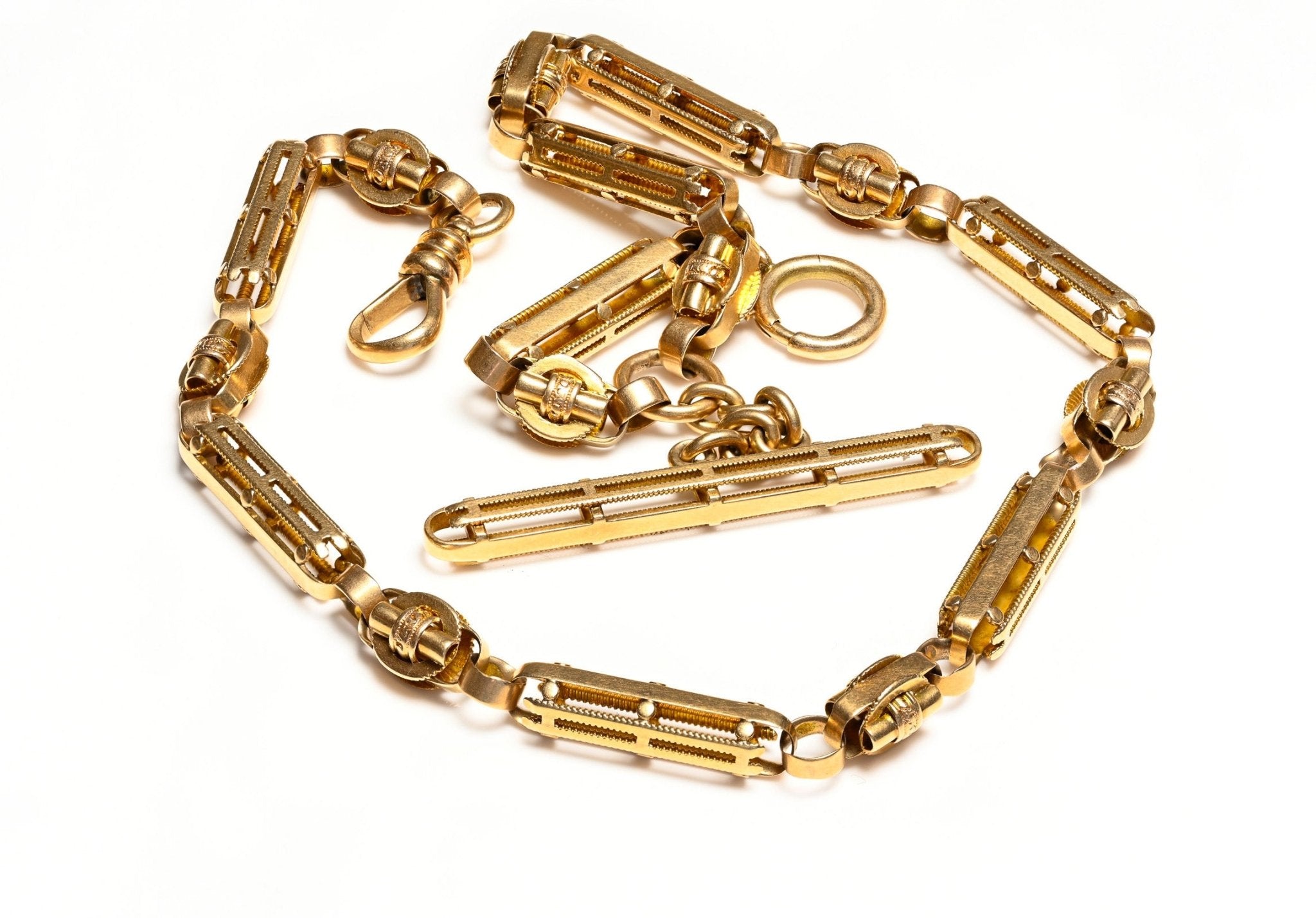 Antique Gold Pocket Watch Chain