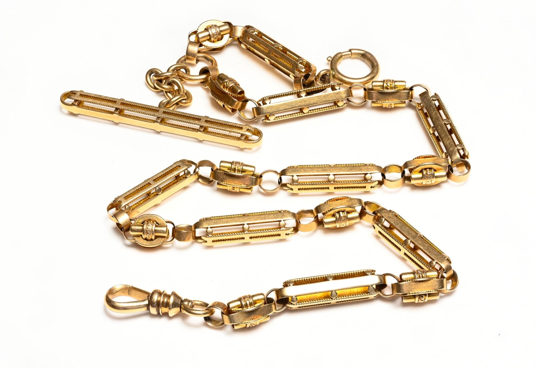 Antique Gold Pocket Watch Chain