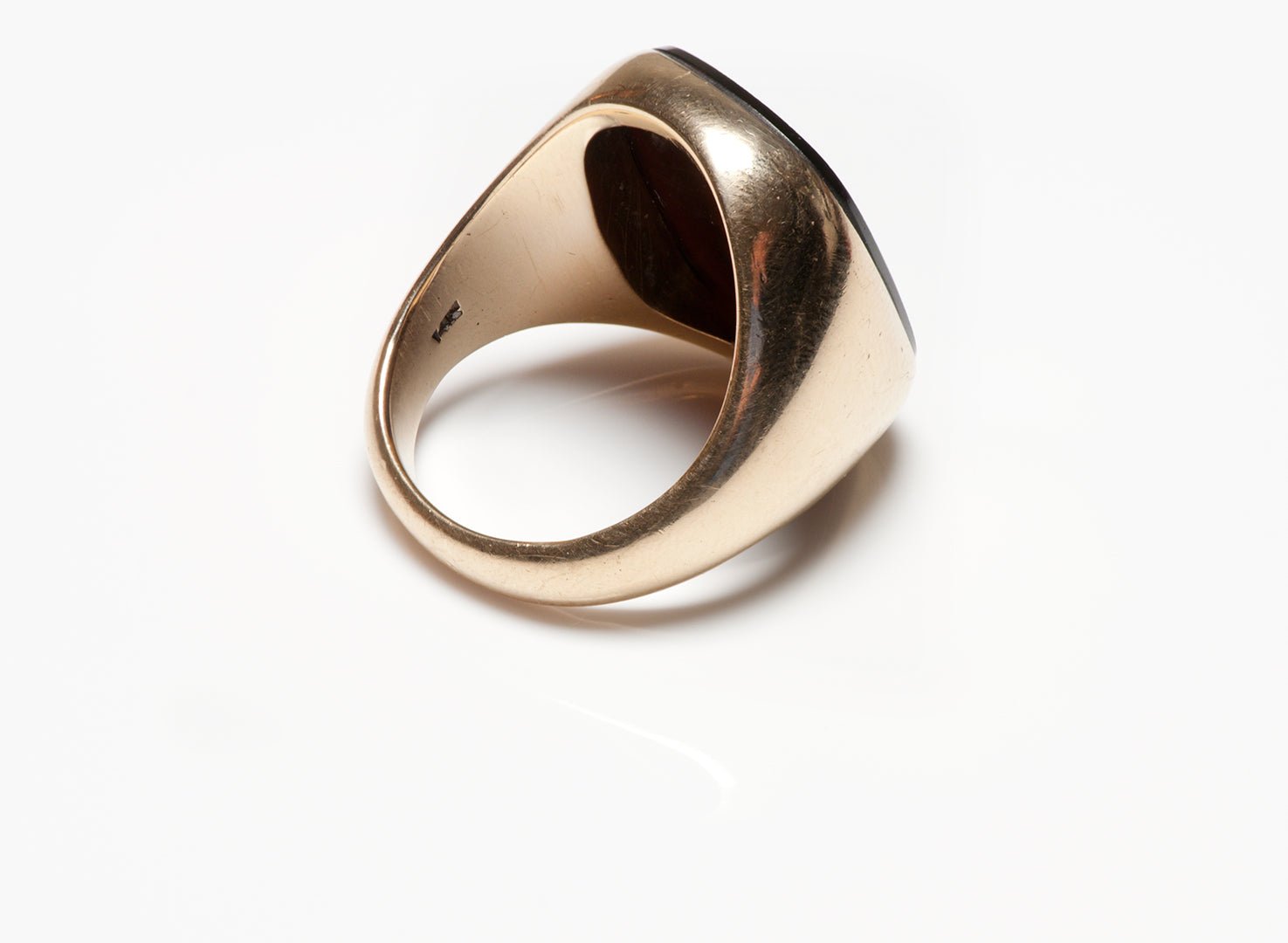 Antique Gold Sardonyx Intaglio Men's Ring