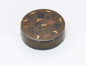 Antique Japanese Mix Metal Bronze Box