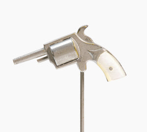 Antique Silver Mother of Pearl Pistol