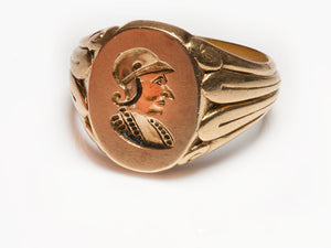 Antique Tiffany & Co. Gold Intaglio Men's Ring