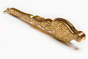 Antique Tiffany & Co. Engraved Gold Lorgnette