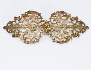 Antique Jules Wièse Silver Belt Buckle