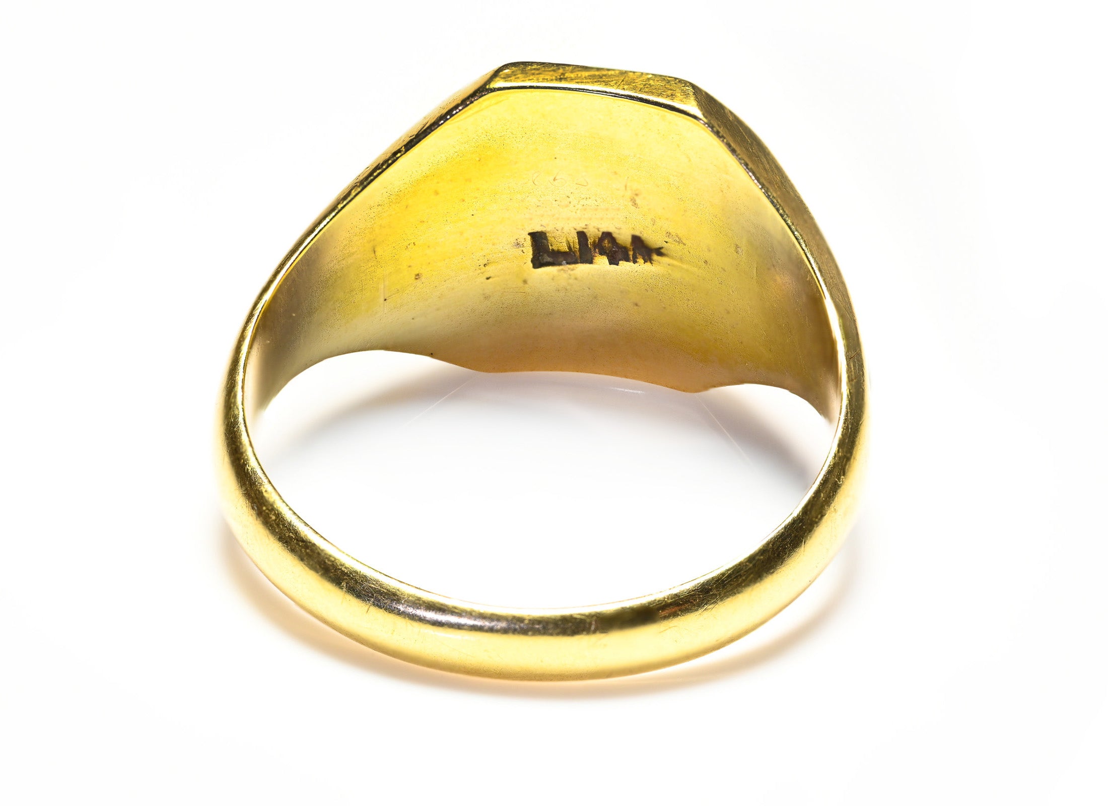 Antique Yellow Gold Men's Signet Ring