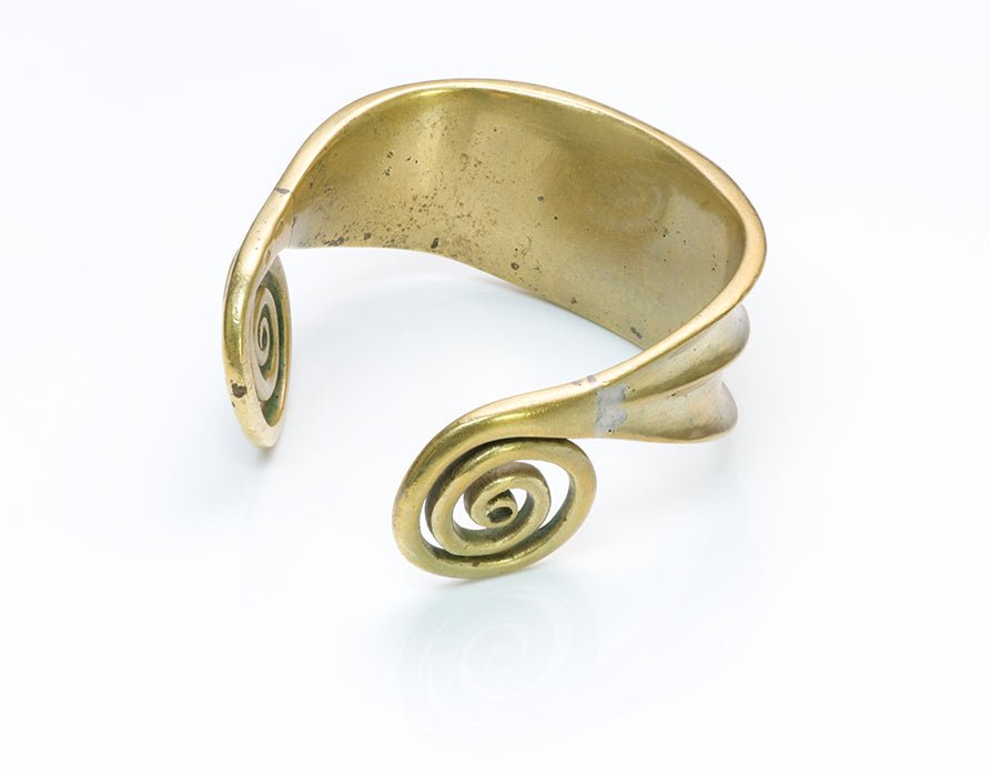 Art Nouveau Jugendstil Vienna Secession Cuff Bracelet - DSF Antique Jewelry