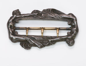 Art Nouveau Rene Lalique Silver Belt Buckle