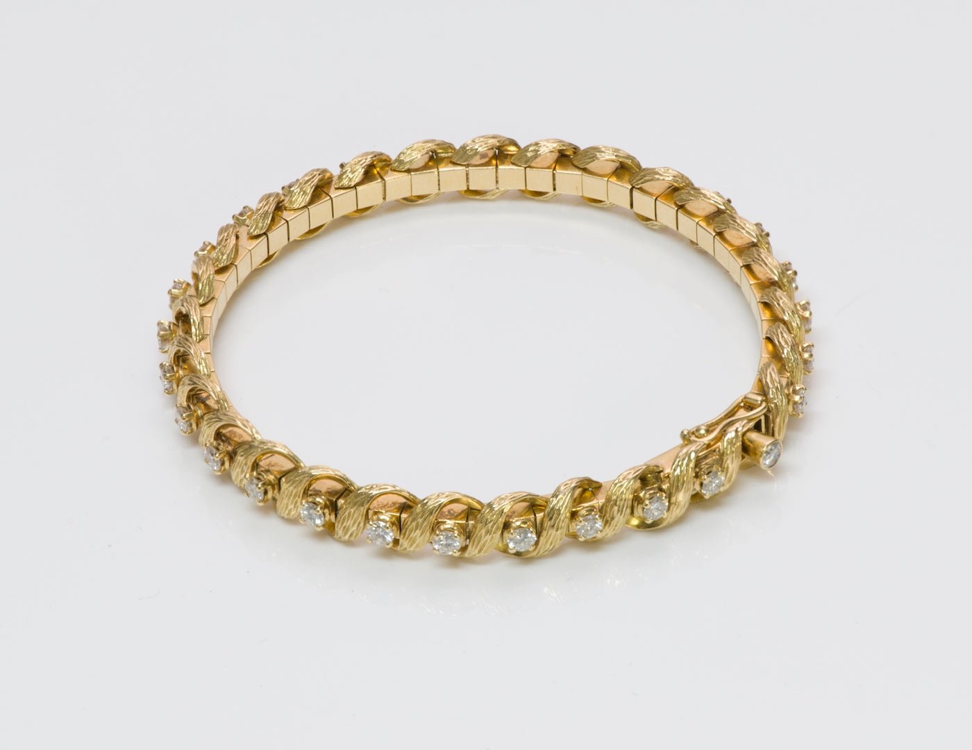 Atelier Munsteiner 18K Yellow Gold Diamond Bracelet