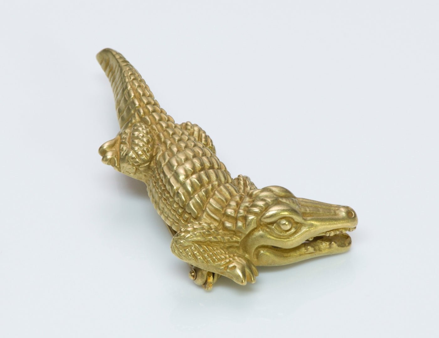 Barry Kieselstein-Cord Alligator Brooch - DSF Antique Jewelry
