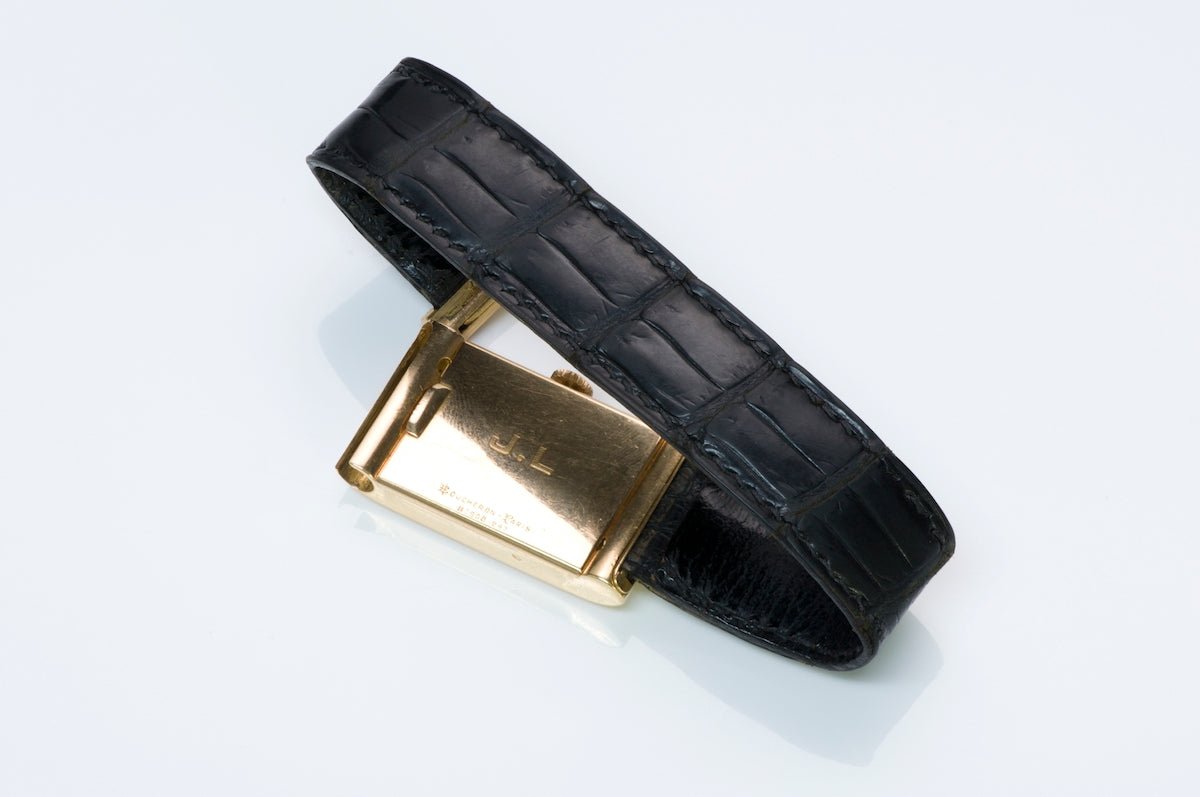 Boucheron Paris 18K Yellow Gold Watch - DSF Antique Jewelry