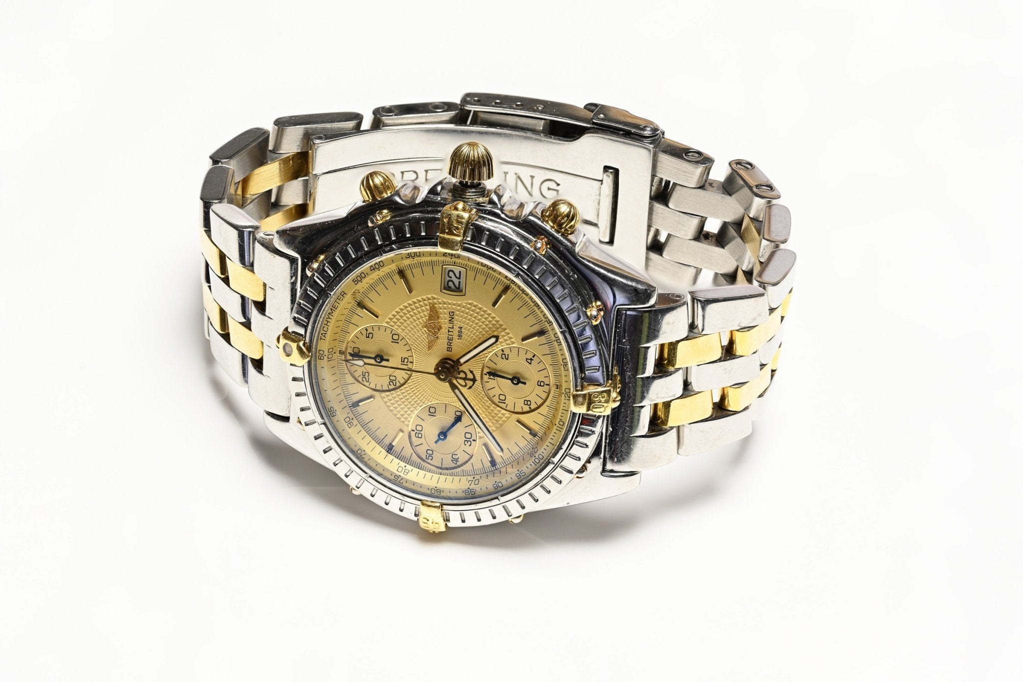 Breitling Chronograph Steel Gold Automatic Watch Ref. B 13050.1