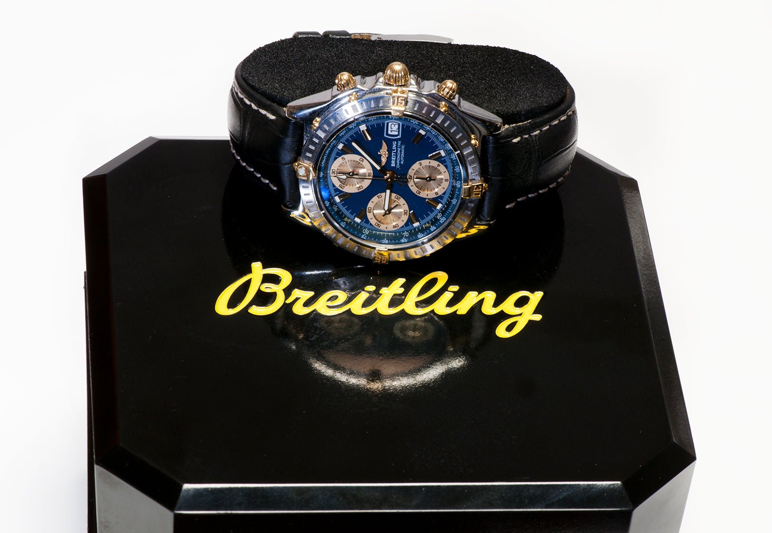 Breitling Chronomat B13352 Steel & Gold Automatic Men's Watch