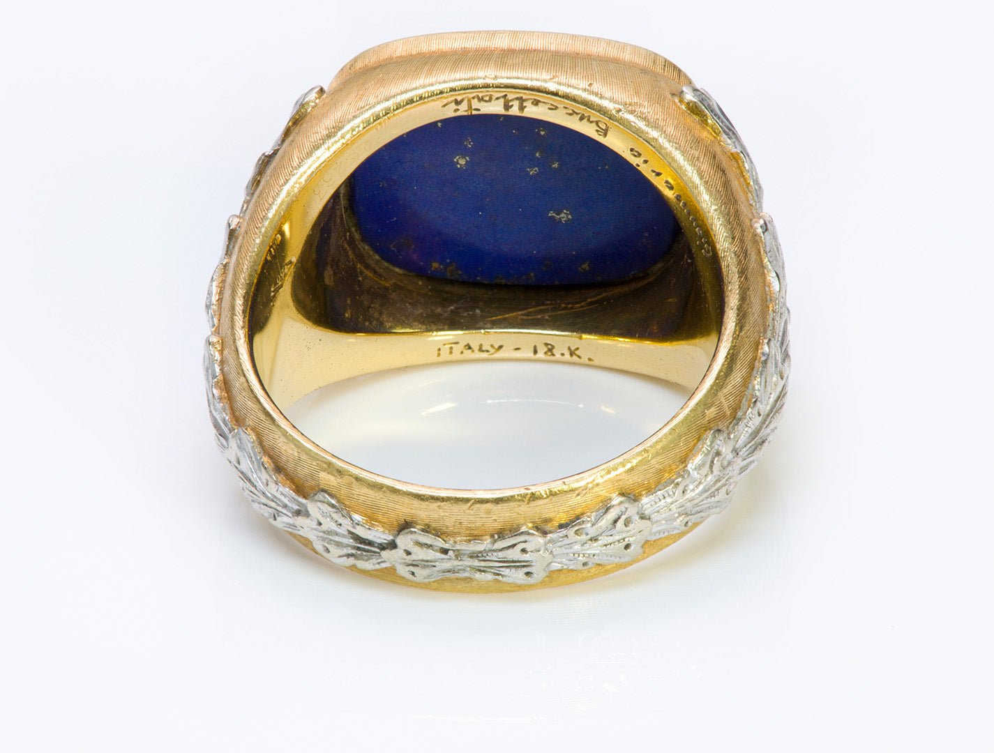 Buccellati Gold Lapis Men's Ring