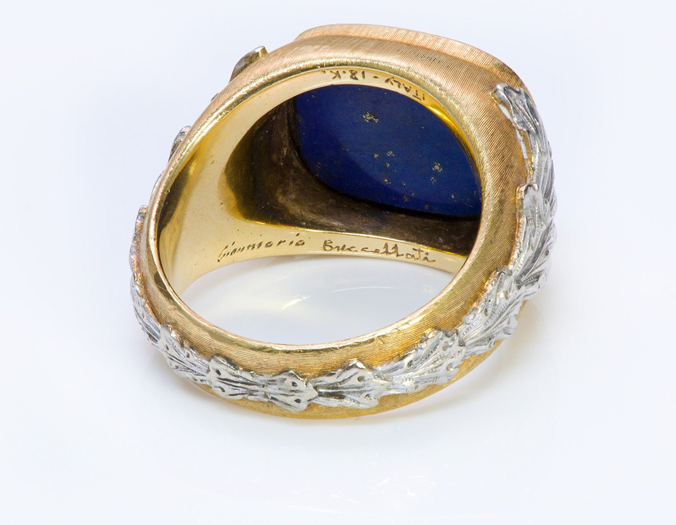 Buccellati Gold Lapis Men's Ring